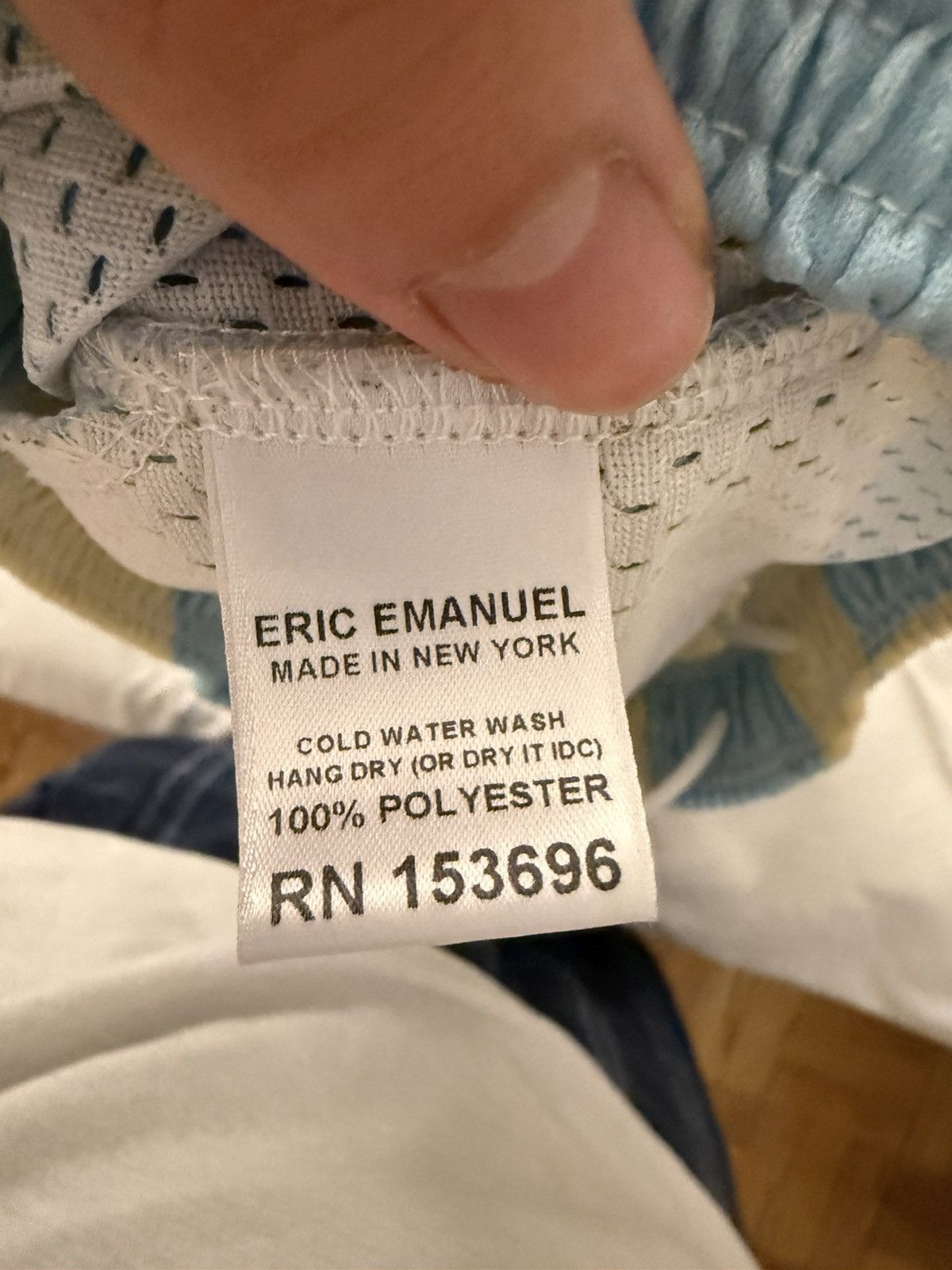 Eric Emanuel Blue and Yellow Eric Emmanuel Shorts Size US 28 / EU 44 - 8 Thumbnail