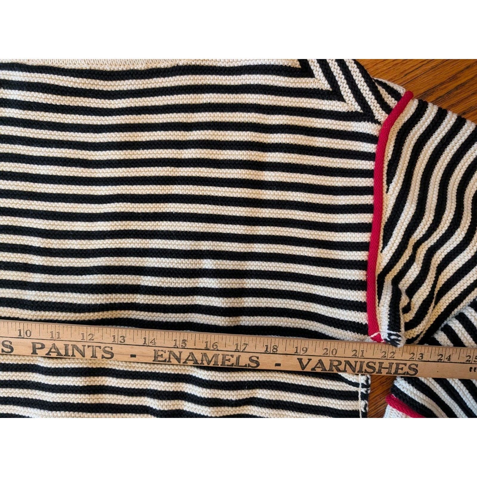 Free People We The Free Asher pullover Black Combo Med Long Sleeve Size M / US 6-8 / IT 42-44 - 5 Thumbnail