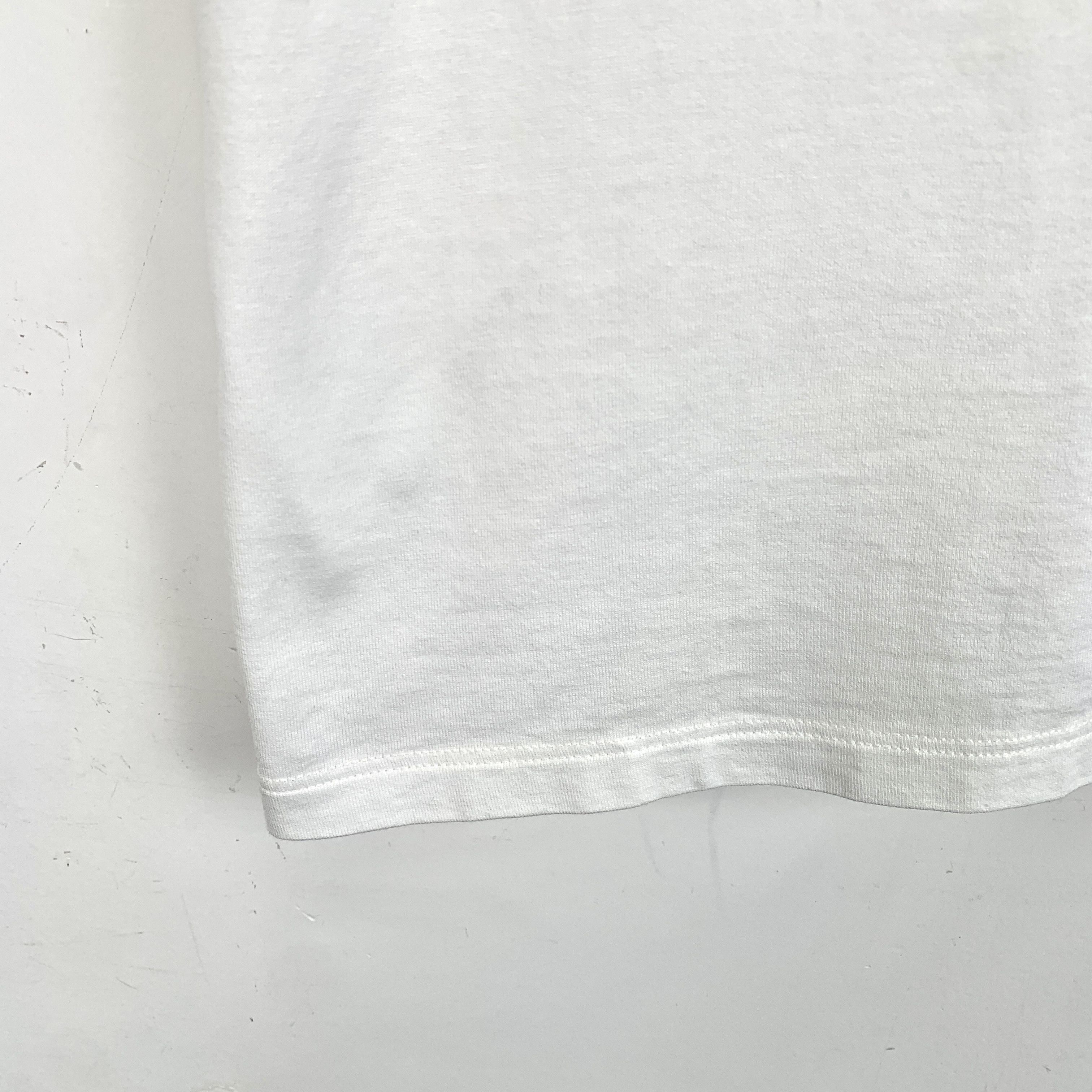 Celine CW0048 Celine St Tropez White Cotton T-Shirt With Navy Trimm Size S / US 4 / IT 40 - 5 Thumbnail