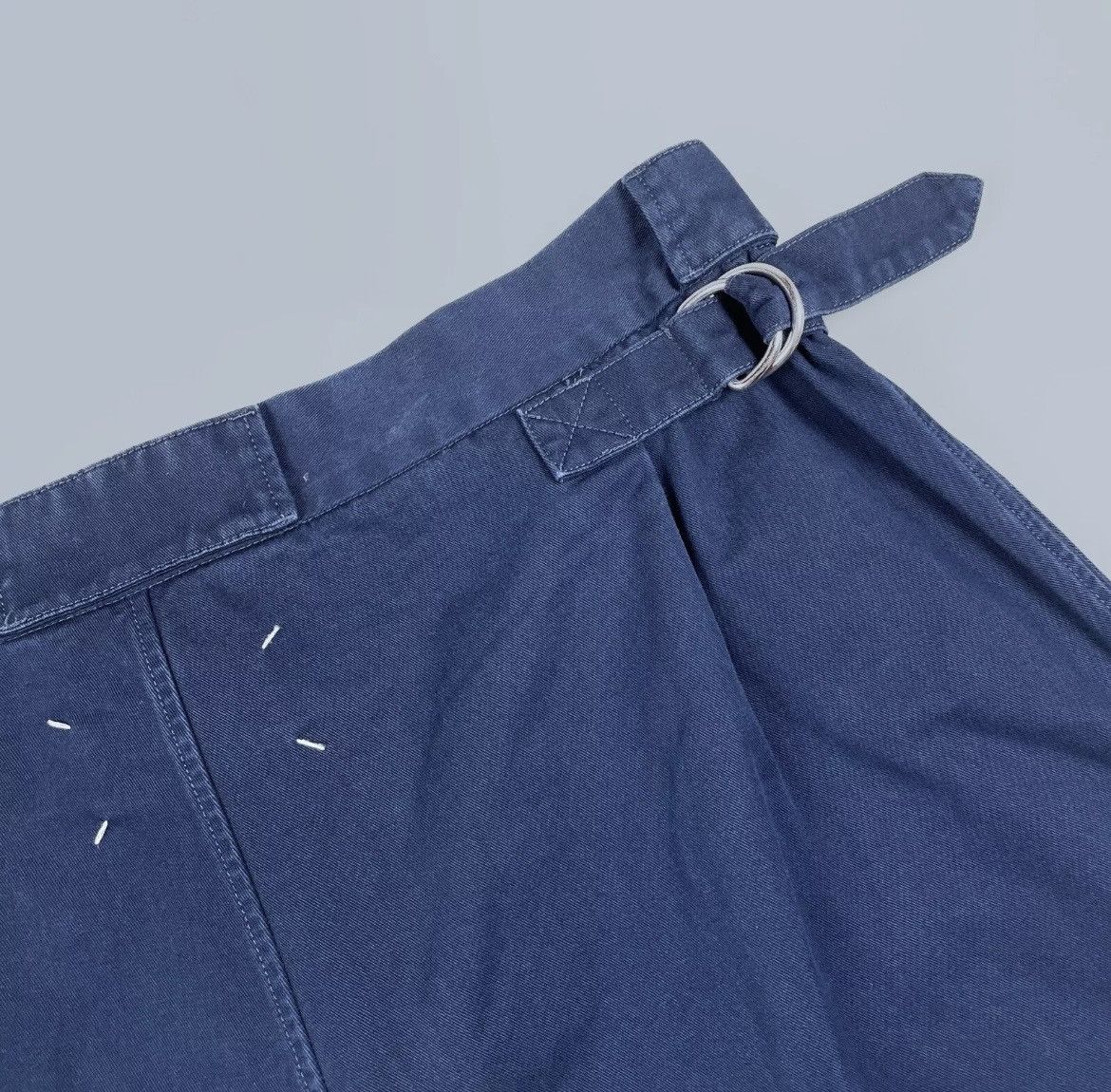 Maison Margiela Maison Martin Margiela Baggy Navy Pants Adjustable Waist 52 Size US 34 / EU 50 - 8 Thumbnail