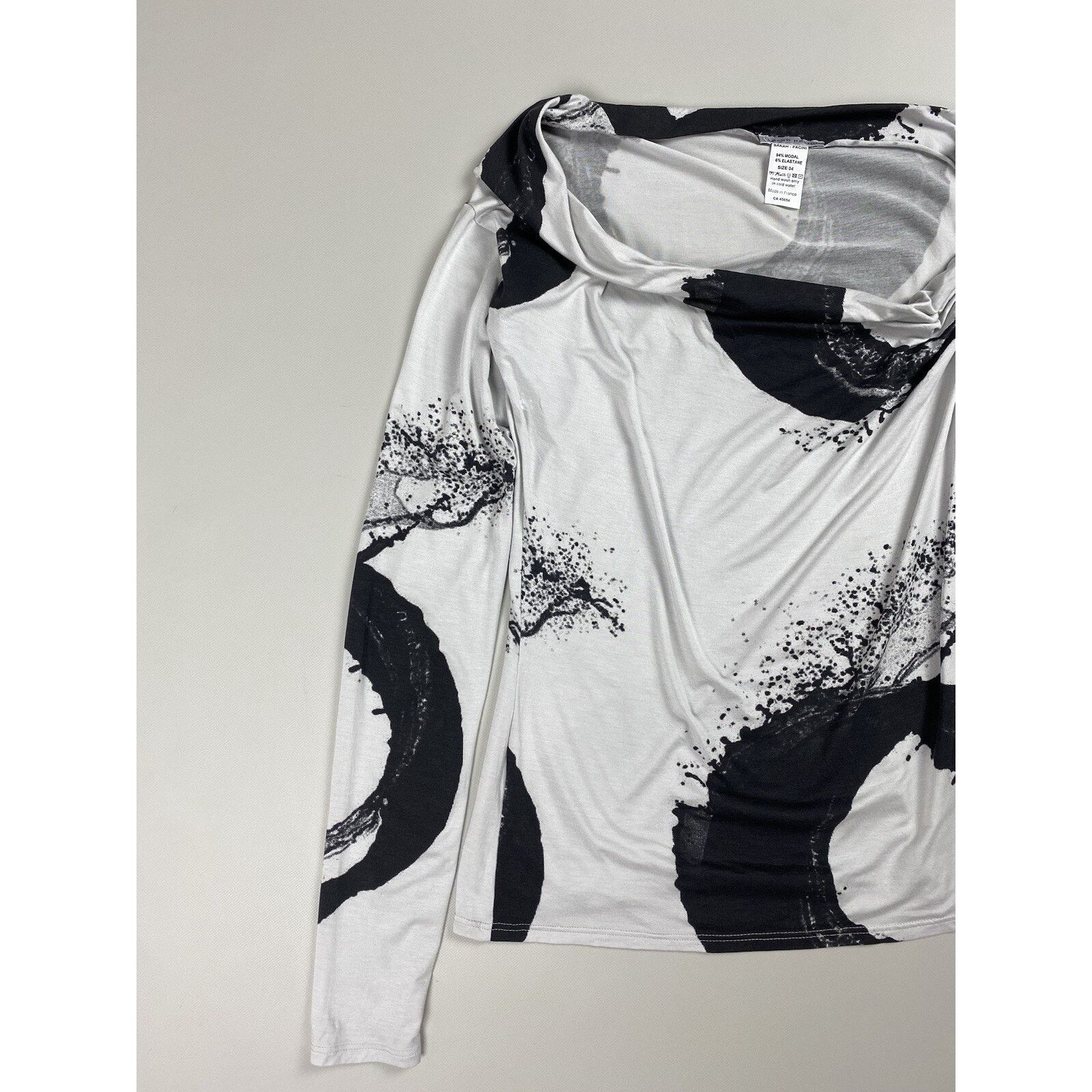 Sarah Pacini Sarah Pacini avant-garde oversized long sleeve tunic blouse Size XL / US 12-14 / IT 48-50 - 2 Thumbnail