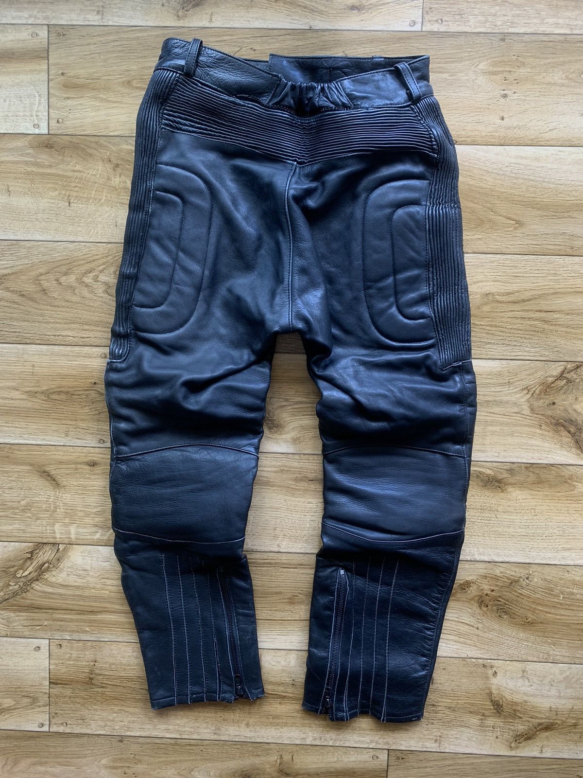 Leather × Vintage Vintage Leather Pants Y2k Style Size US 28 / EU 44 - 7 Thumbnail