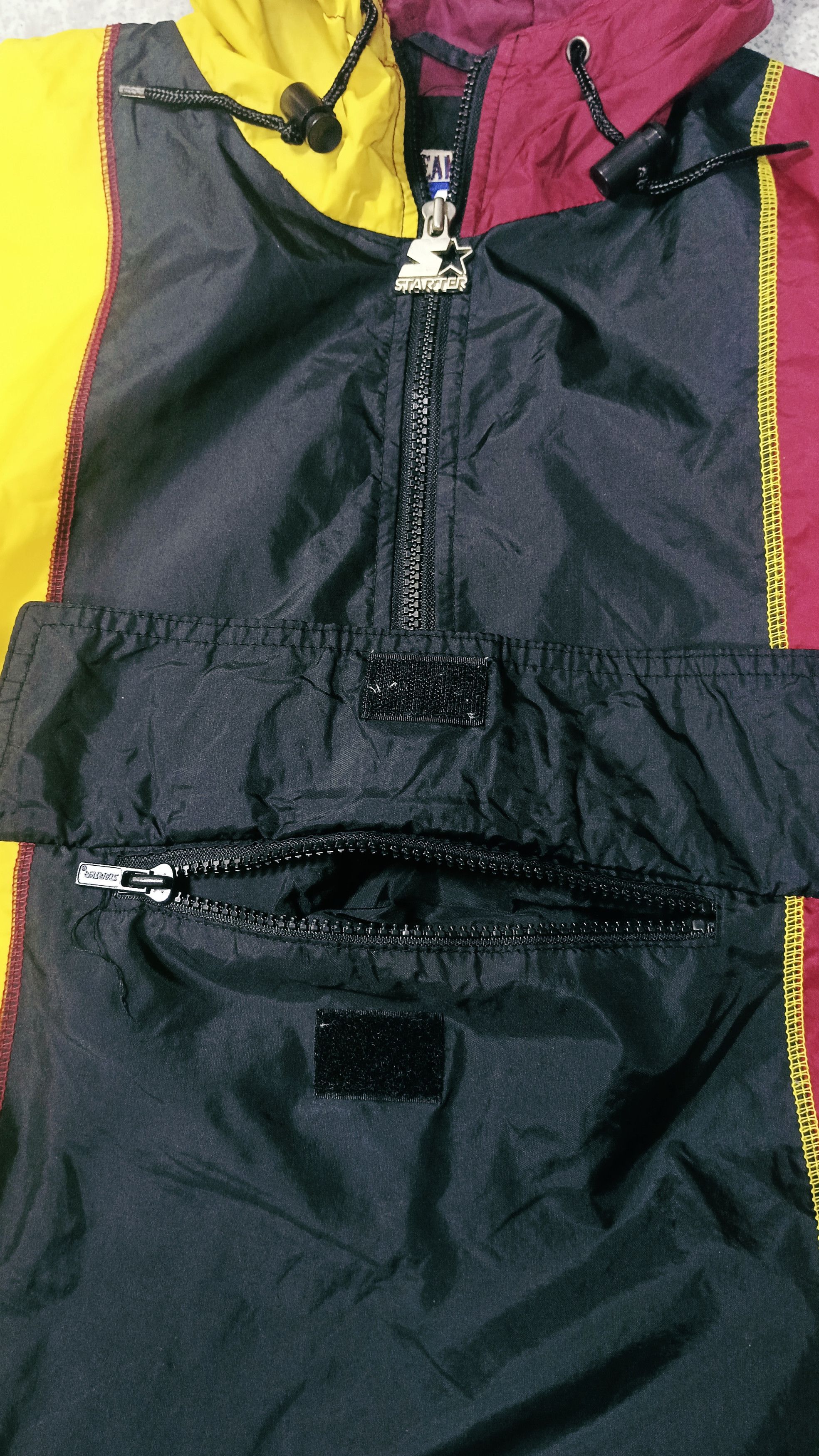 NFL × Starter Vtg Starter NFL Washington Redskins Halfzipper Windbreaker Size US L / EU 52-54 / 3 - 6 Thumbnail