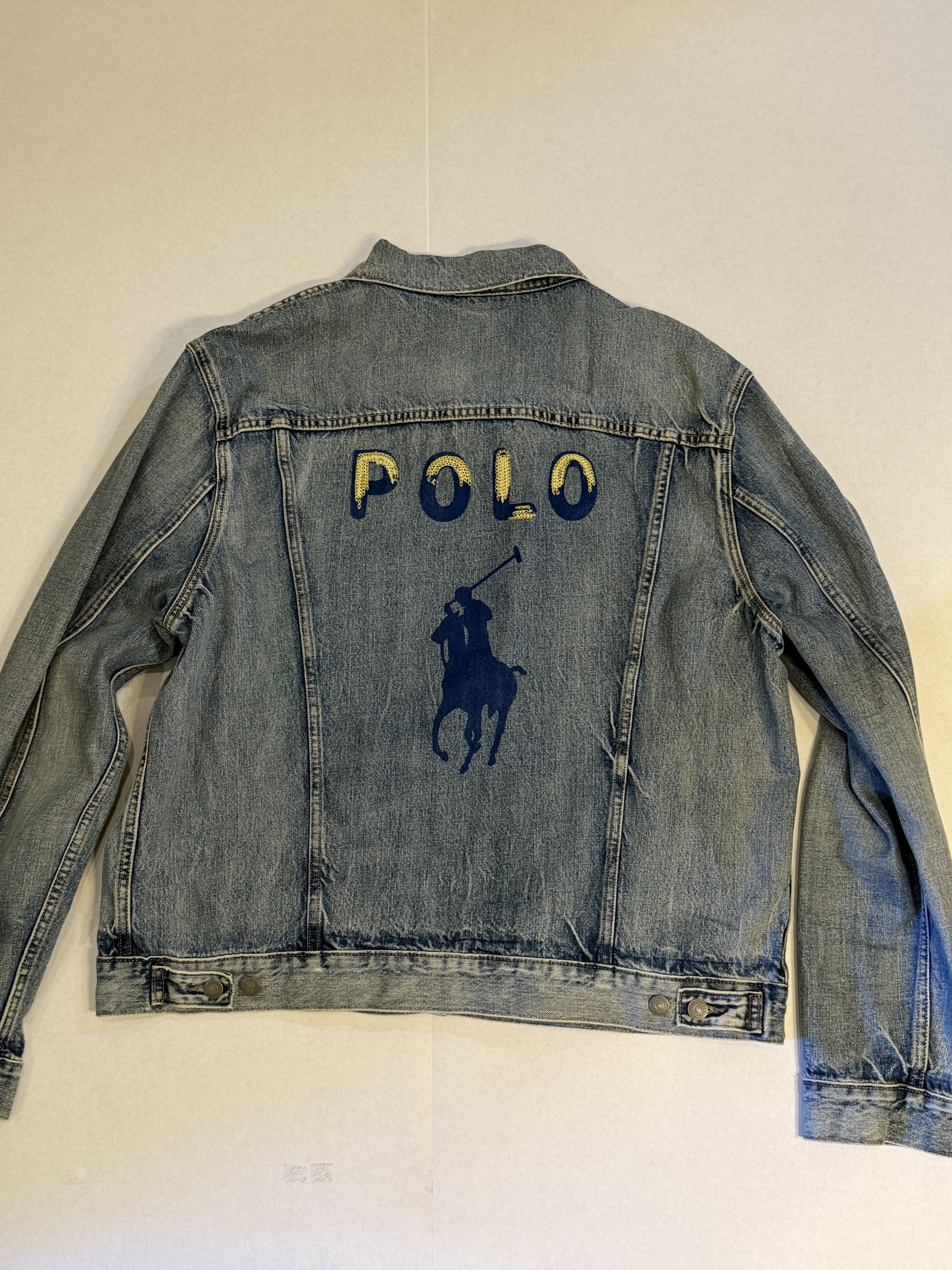 Polo Ralph Lauren Polo Vintage Denim Jacket Size US XXL / EU 58 / 5 - 5 Thumbnail
