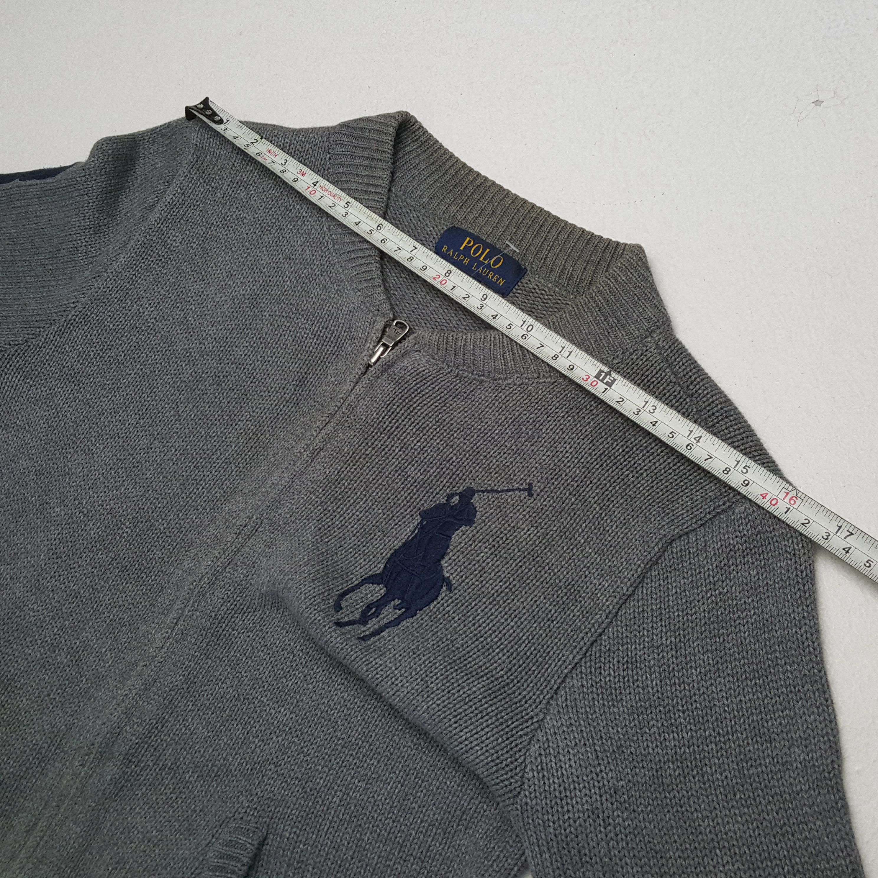 Polo Ralph Lauren × Vintage POLO RALPH LAUREN Fashion Style Big Logo Design Sweater Size XS / US 0-2 / IT 36-38 - 4 Thumbnail