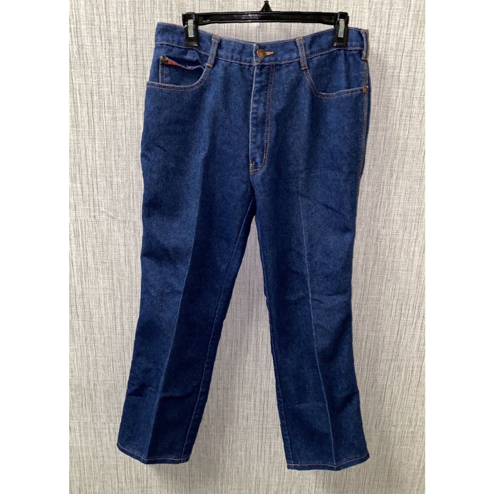 Denime Roglins Jeans Denim Zip Fly Blue 30x26 Mens Regular Size 30 Inseam 26 Denim Jeans Size US 30 / EU 46 - 2 Thumbnail