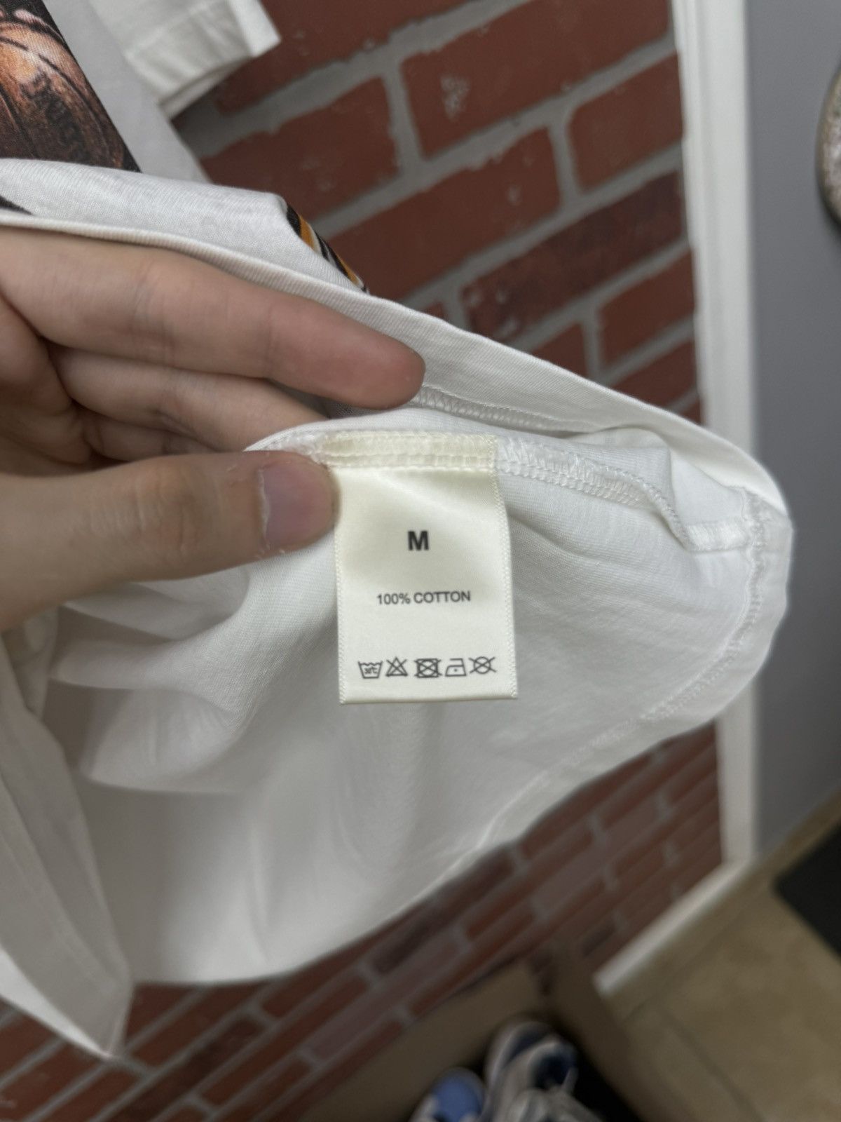 Vale Valley White Summer Tee Men’s Size M (NEW) Size US M / EU 48-50 / 2 - 8 Thumbnail
