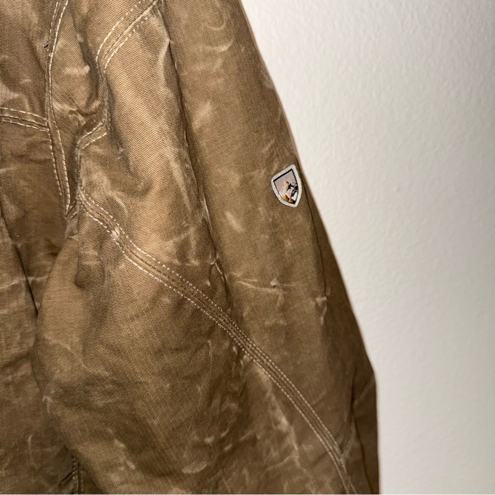 Kuhl KÜHL Mens Burr Field thrashed jacket bleach distressing XL Size US XL / EU 56 / 4 - 5 Thumbnail