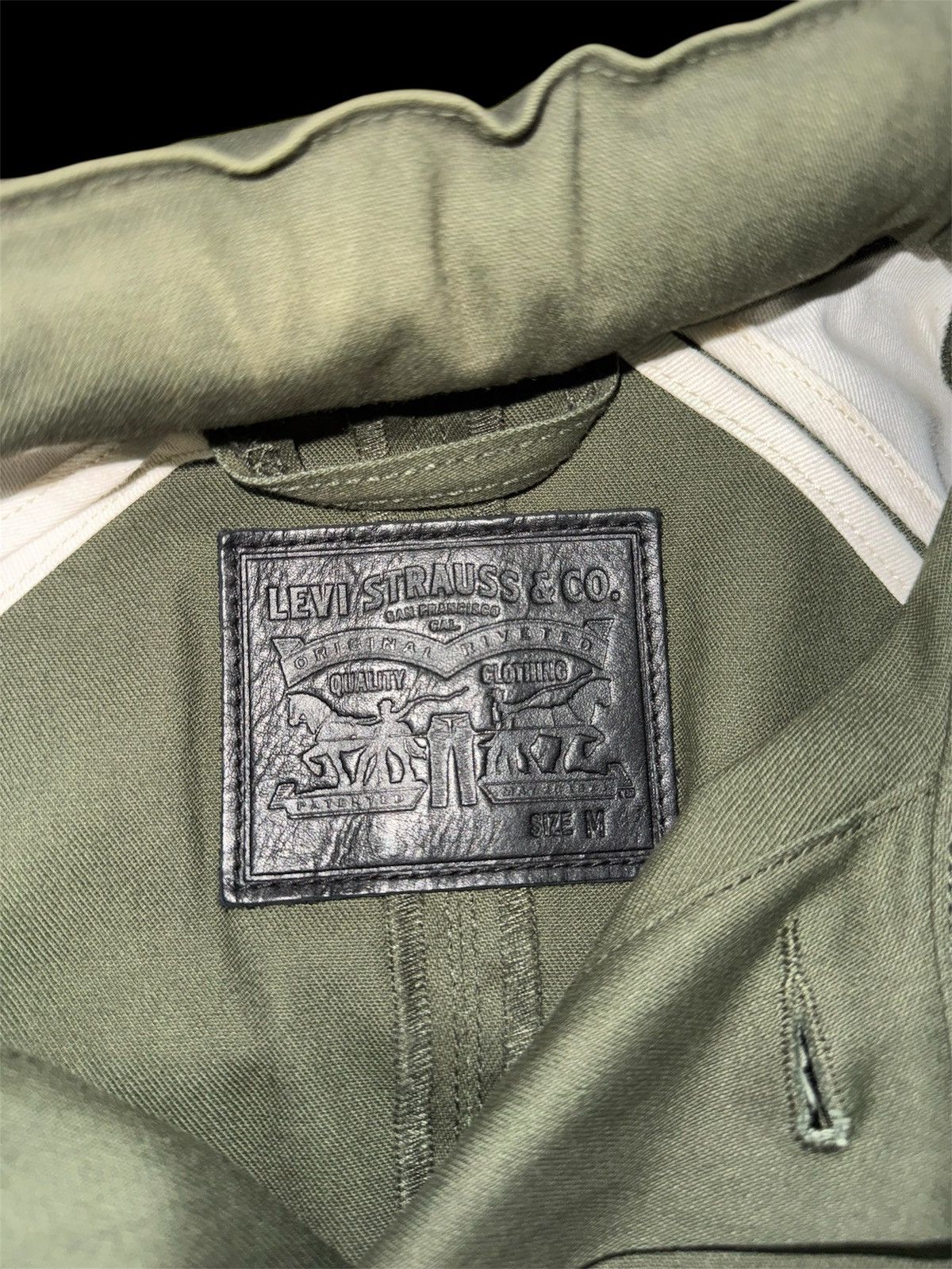 Levi's Rare Sample Levi’s Strauss & Co. Olive Green Jacket Size US M / EU 48-50 / 2 - 6 Thumbnail