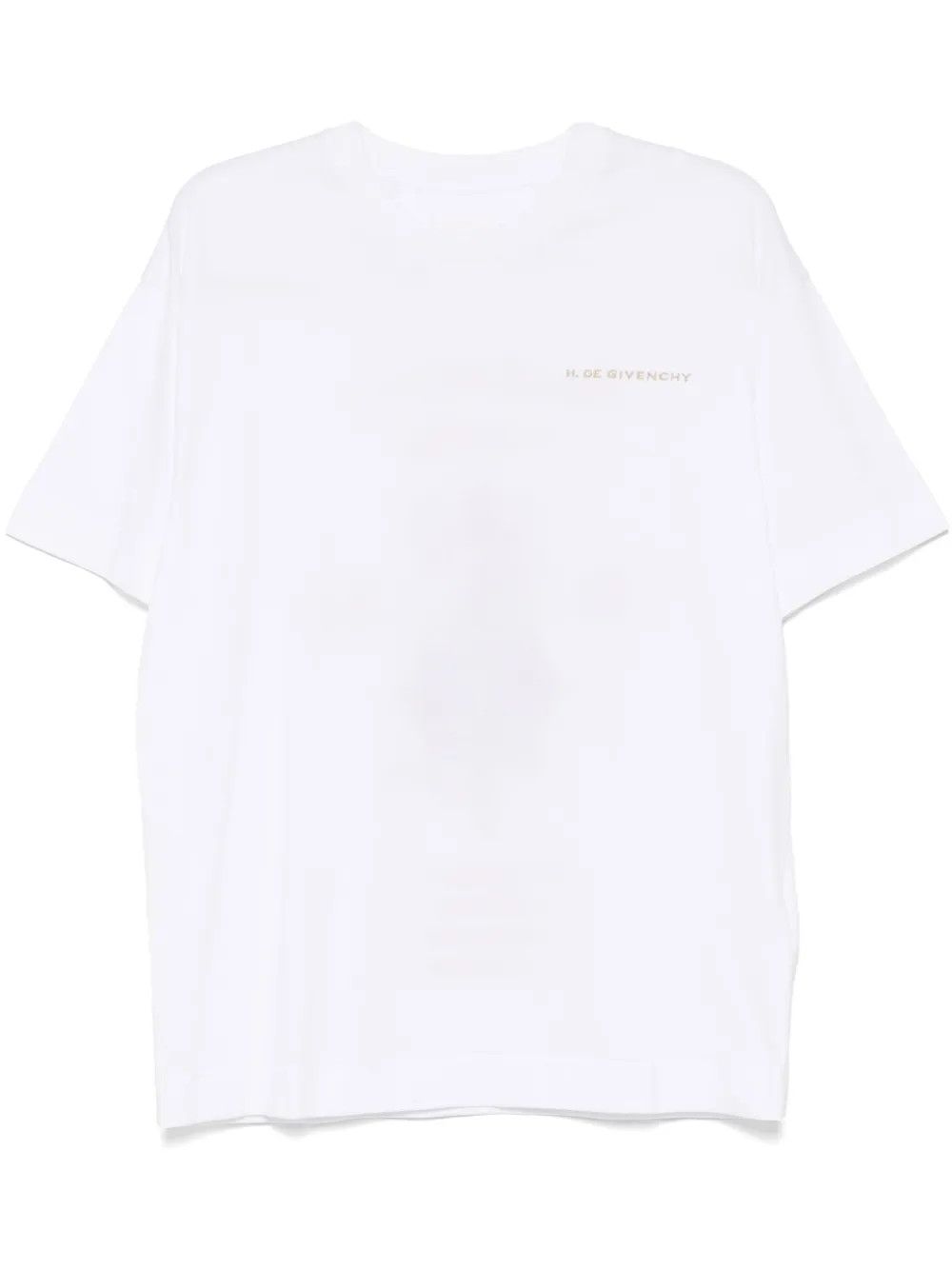 Givenchy o1mle0326 Regular Fit Tee Shirt in White Size US XL / EU 56 / 4 - 1 Thumbnail