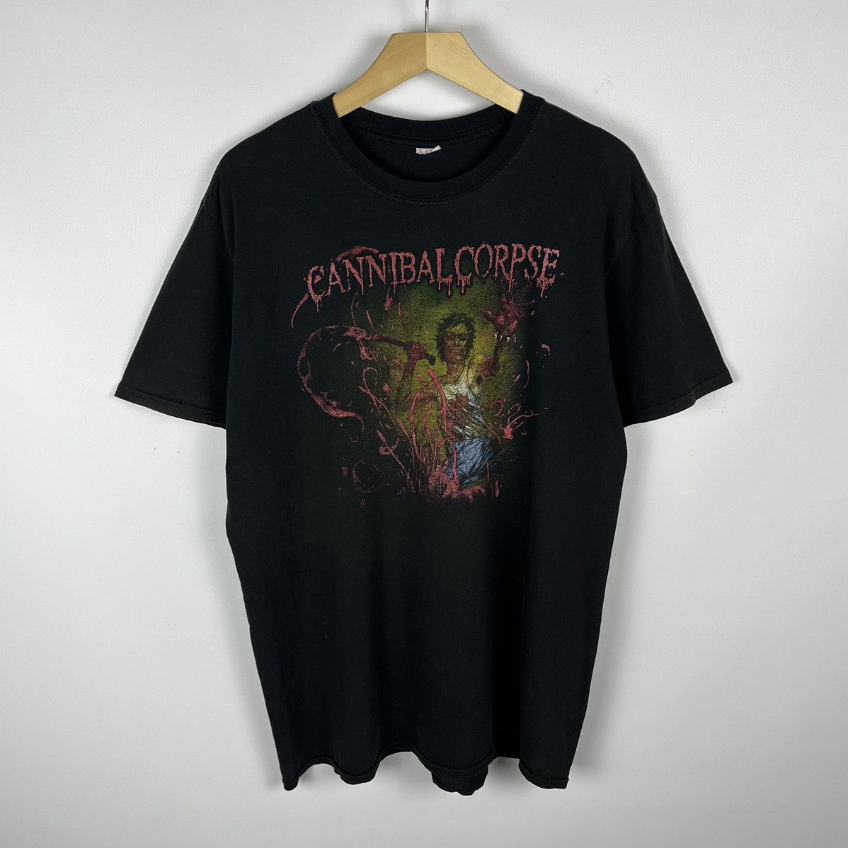 Band Tees Vintage Cannibal Corpse rare rock band T Shirt 00’s Size US L / EU 52-54 / 3 - 1 Thumbnail
