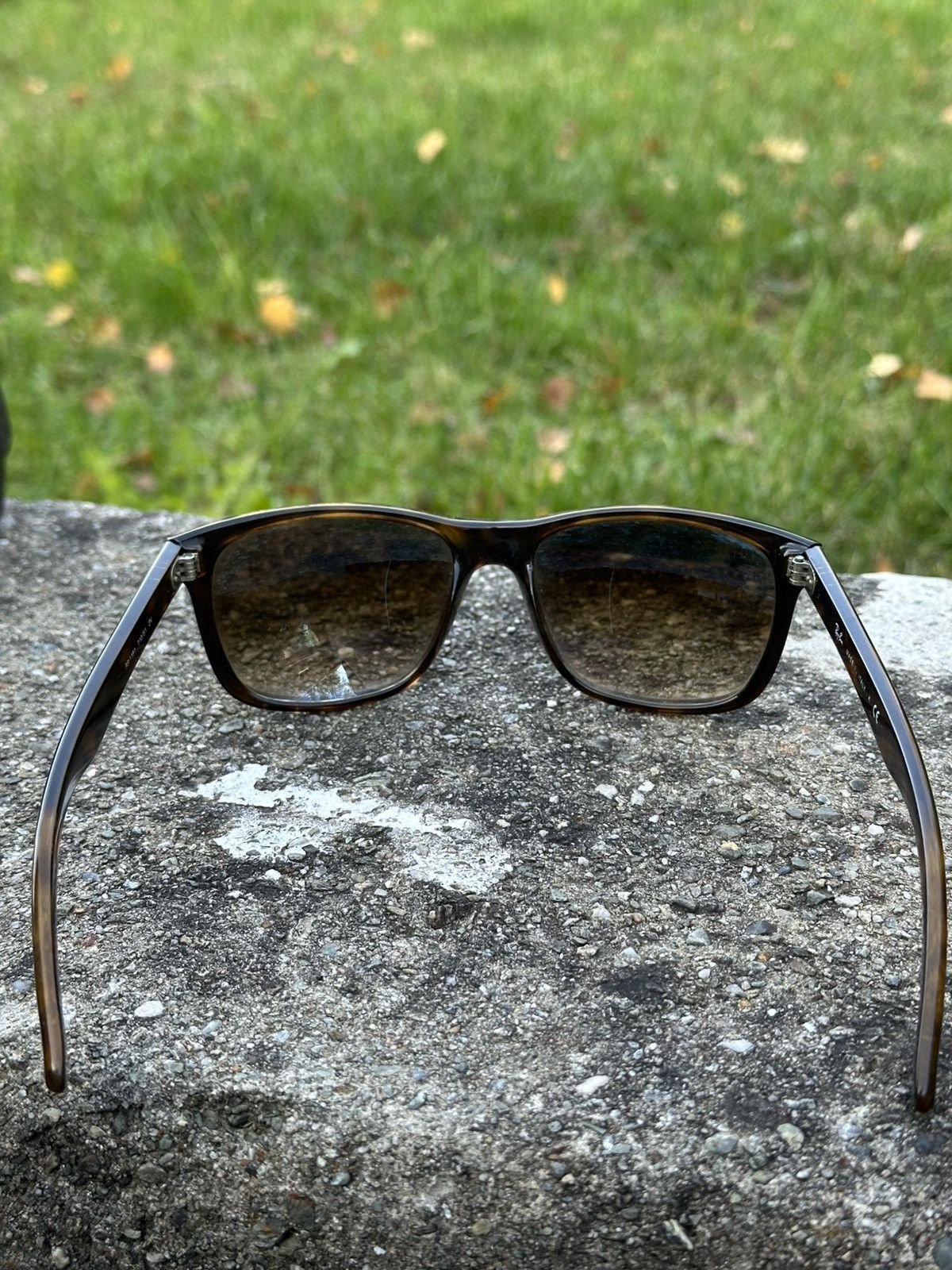 RayBan Vintage RayBan Sunglasses RB4181 Brown Size ONE SIZE - 7 Thumbnail