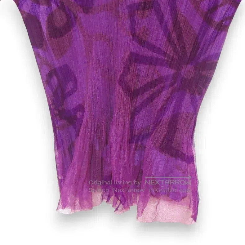 Issey Miyake Issey Miyake Purple Short Sleeve Size M / US 6-8 / IT 42-44 - 6 Thumbnail