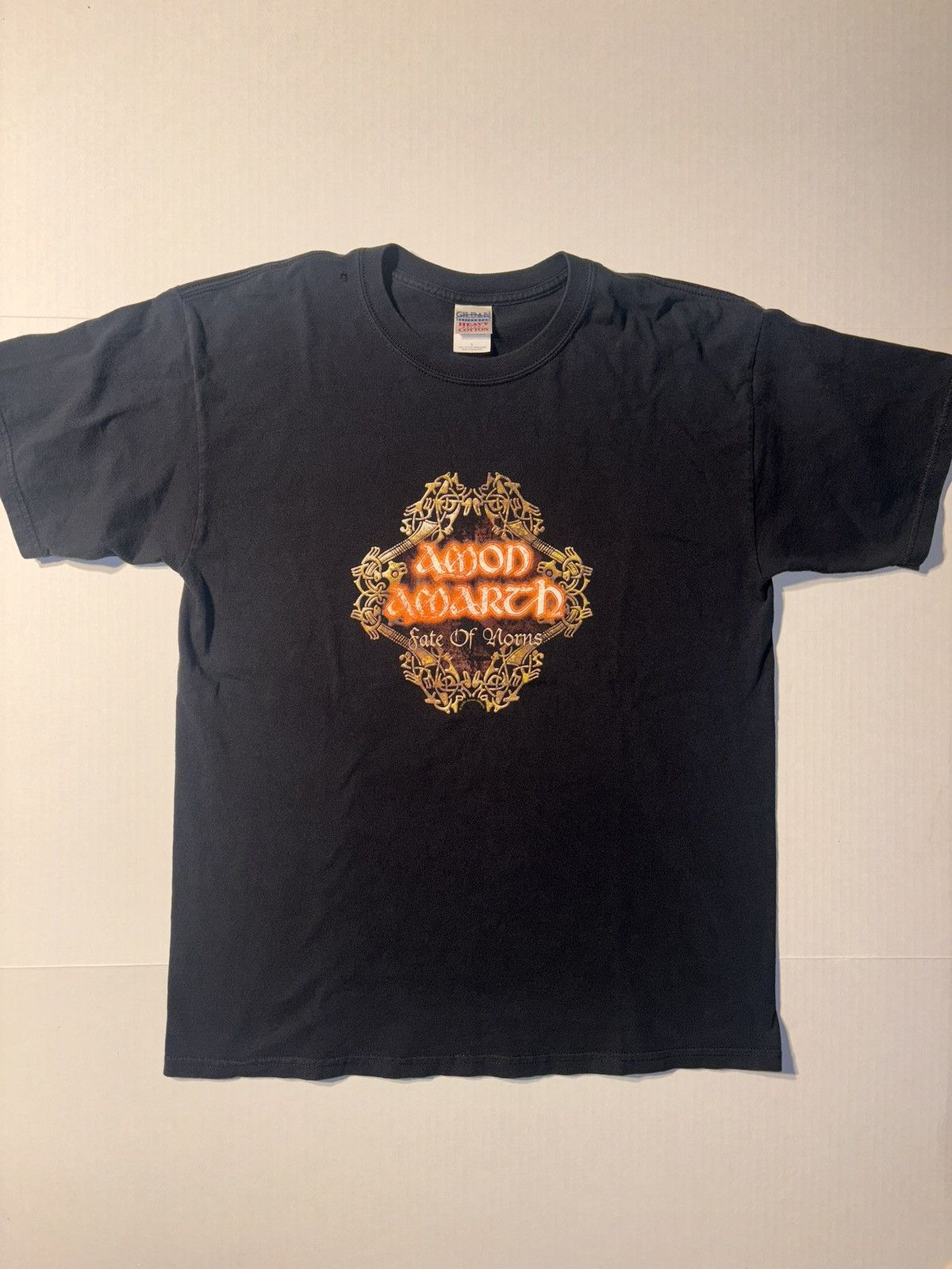 Band Tees Vtg Amon Amarth Fate Of Horns 04 Heavy Metal Concert Grunge Size US L / EU 52-54 / 3 - 1 Thumbnail
