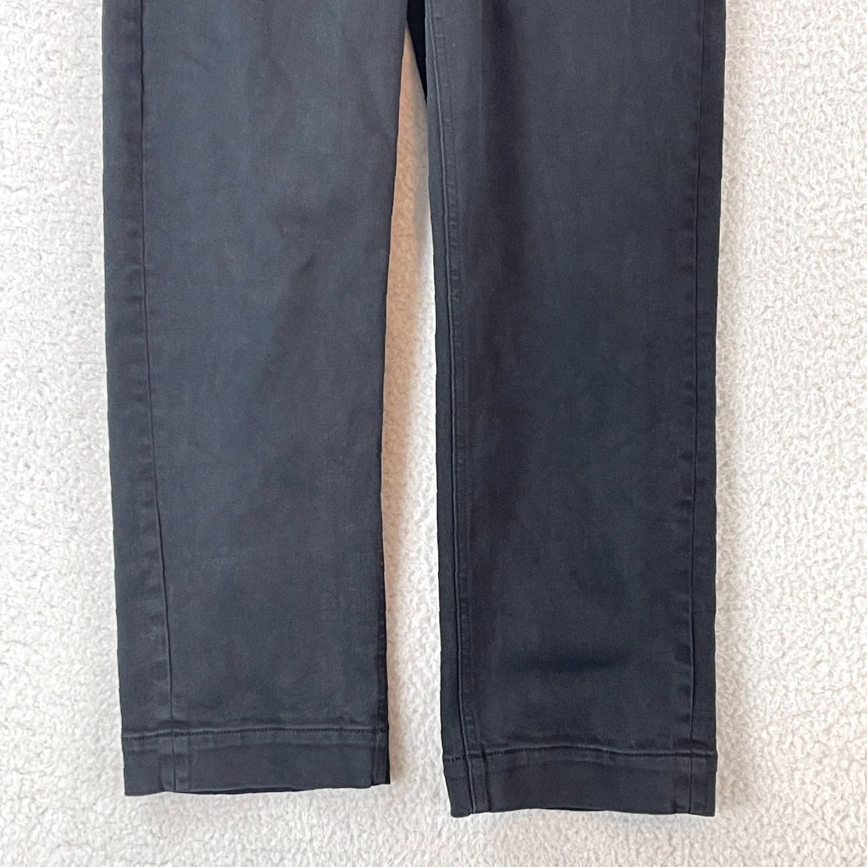 Everlane Everlane Black Denim Wide Leg Jeans Womens Size 0 Mid-Rise Casual Cotton Denim 5-Pocket Size 25" / US 0 / IT 36 - 3 Thumbnail