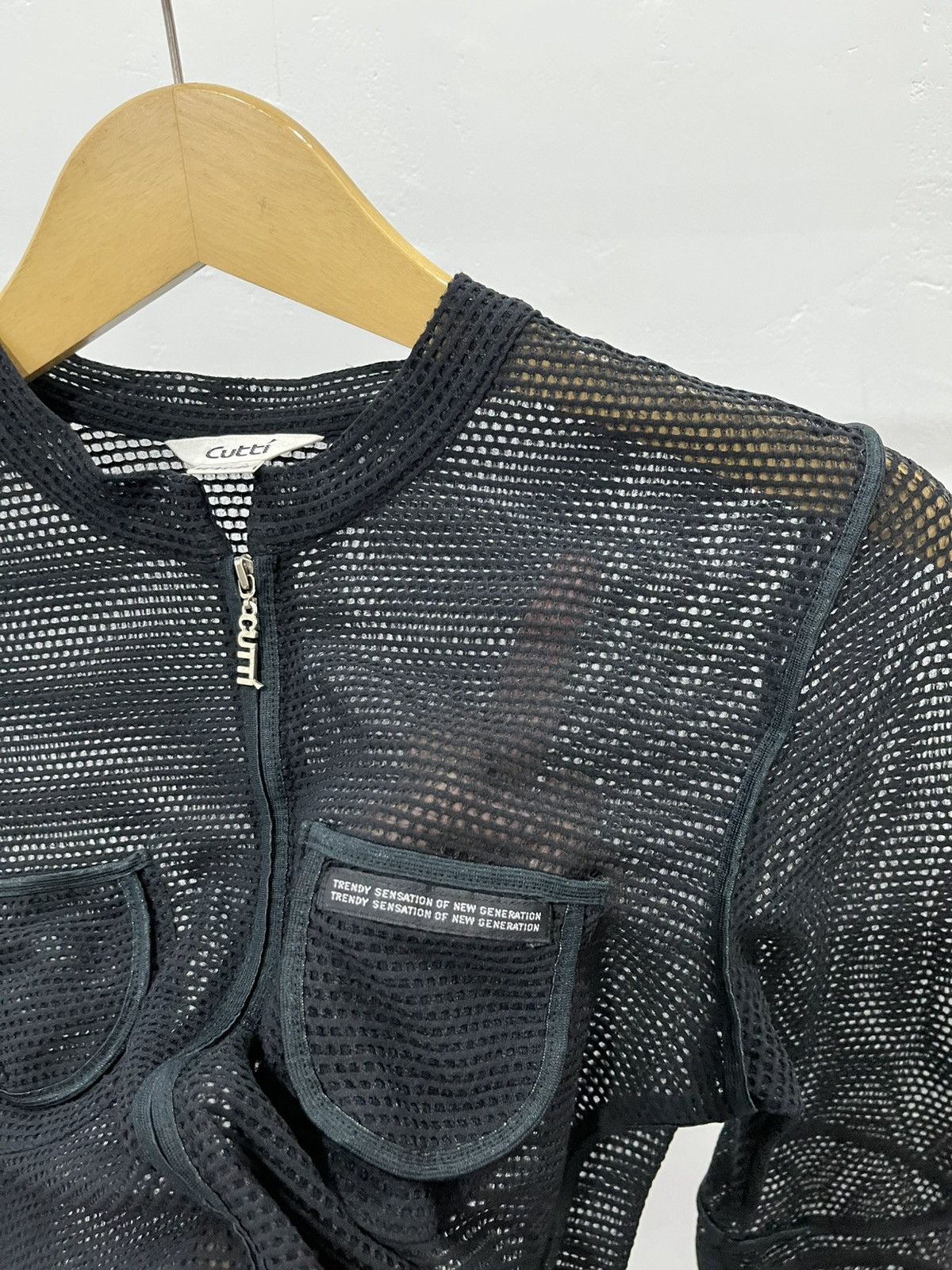 Yasuyuki Ishii Cutti mesh biker jacket TSONG Size US S / EU 44-46 / 1 - 9 Thumbnail
