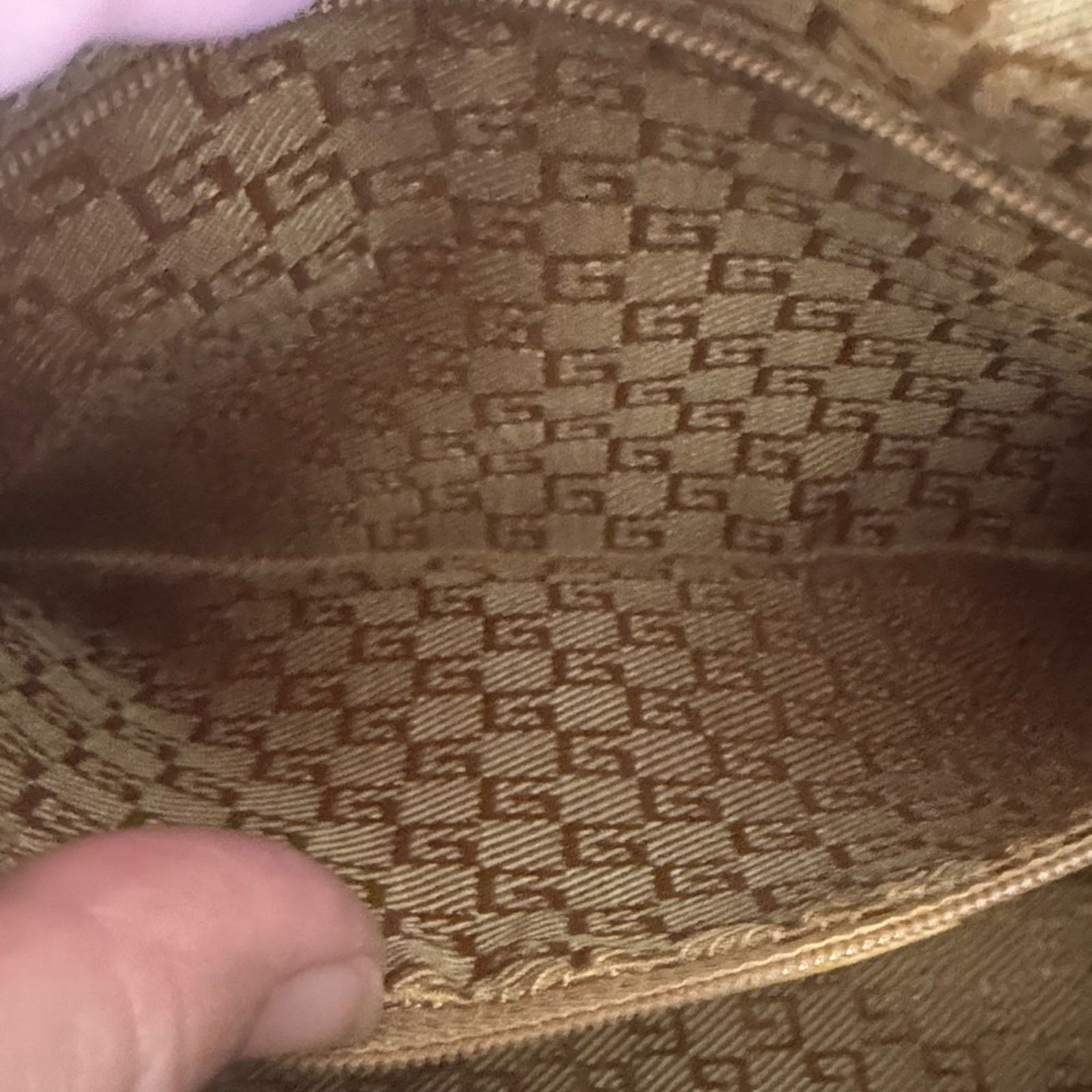 Gucci Gucci Vintage Zip Boston Bag - Pink Suede and Tan Leather Size ONE SIZE - 14 Thumbnail