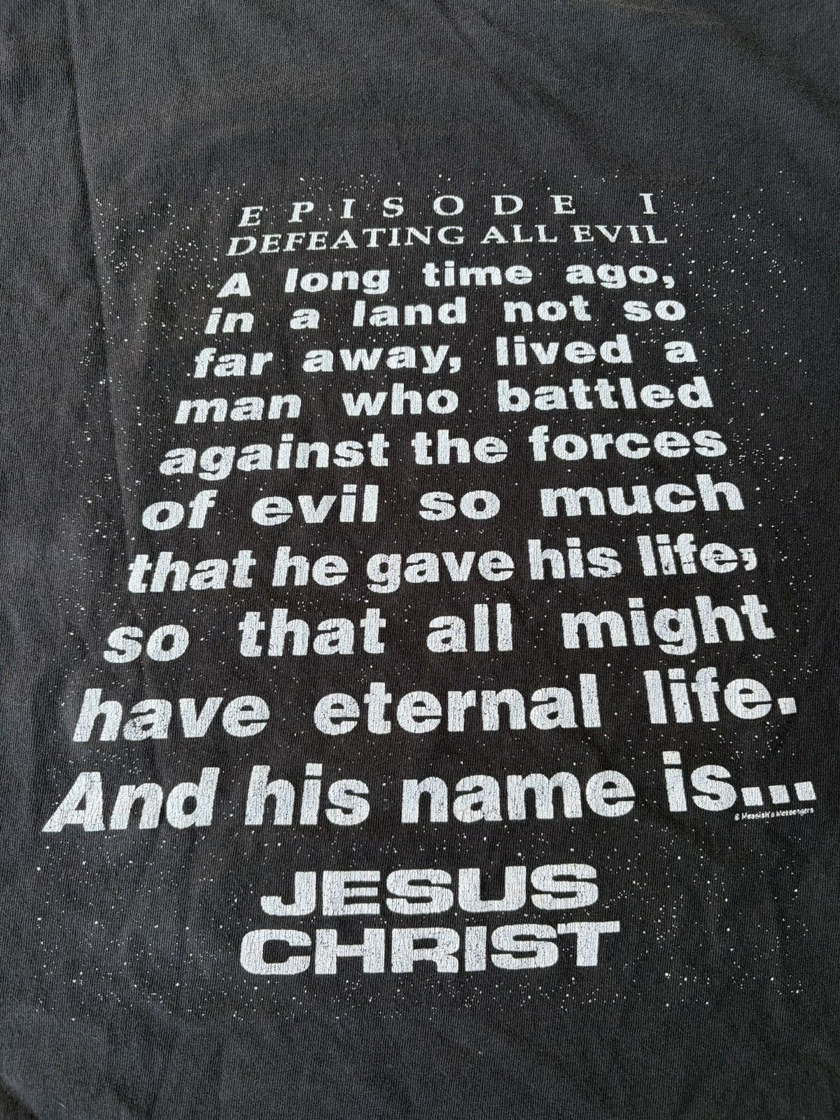 Delta Vintage 1996 God Wars grail Jesus tee Size US L / EU 52-54 / 3 - 5 Thumbnail