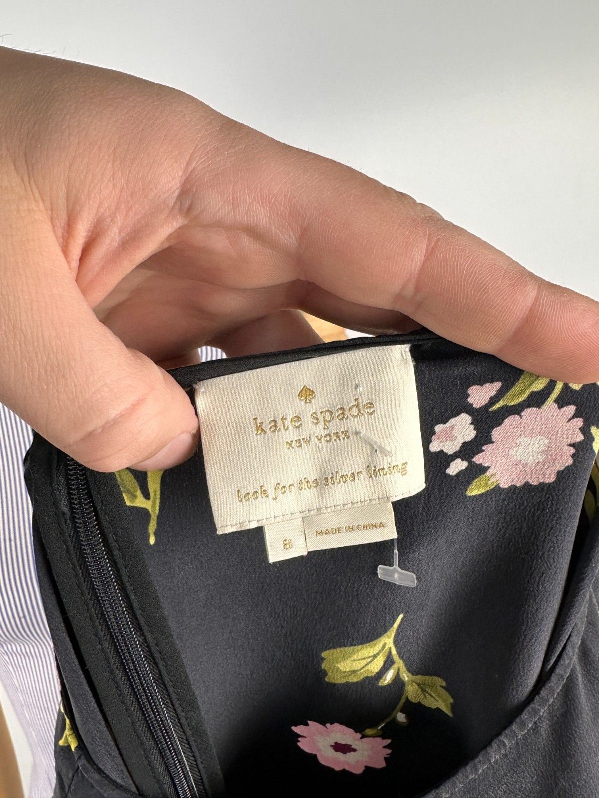 Kate Spade Kate Spade In Bloom Floral Flower Silk Chiffon Dress 8 Size M / US 6-8 / IT 42-44 - 8 Thumbnail