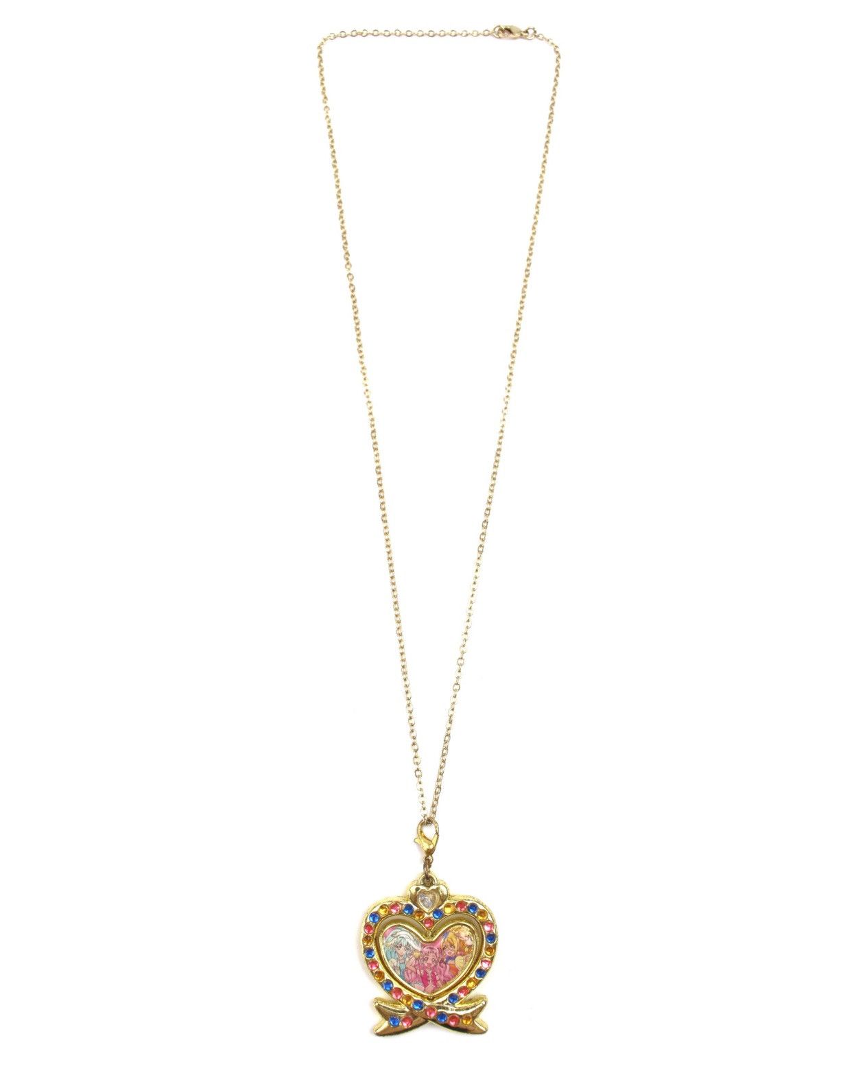 Hysteric Glamour 2018 HUGTTO PRETTY CURE CURE YELL SPINNER GOLD TONE NECKLACE Size ONE SIZE - 3 Thumbnail