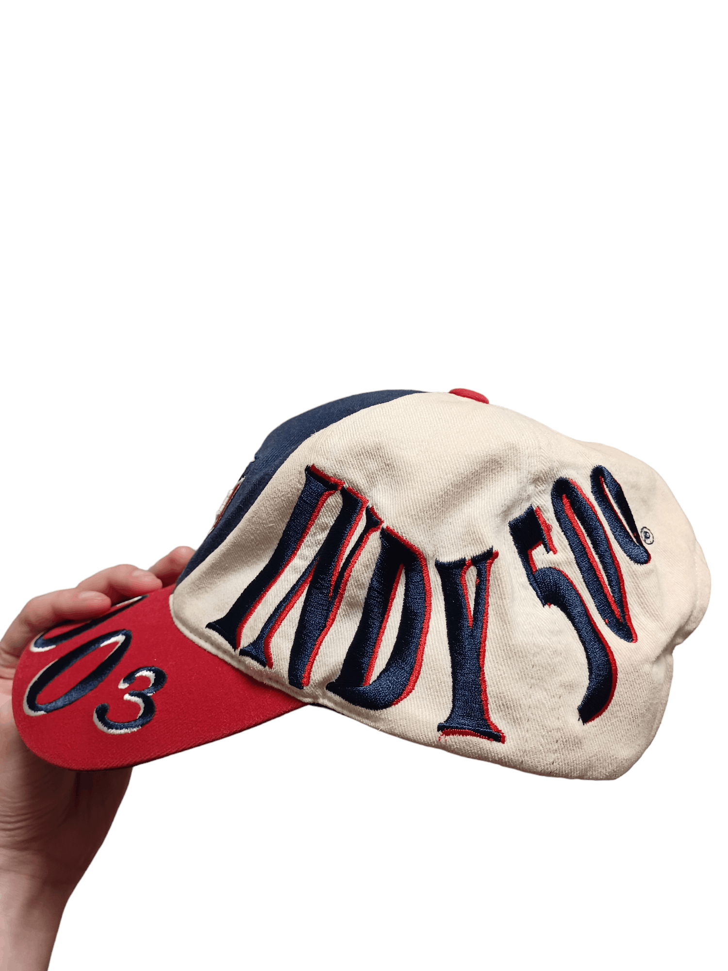 Other 2003 VINTAGE RACING IDIANAPOLIS 500 HAT EMBROIDERED LOGO Size ONE SIZE - 2 Thumbnail