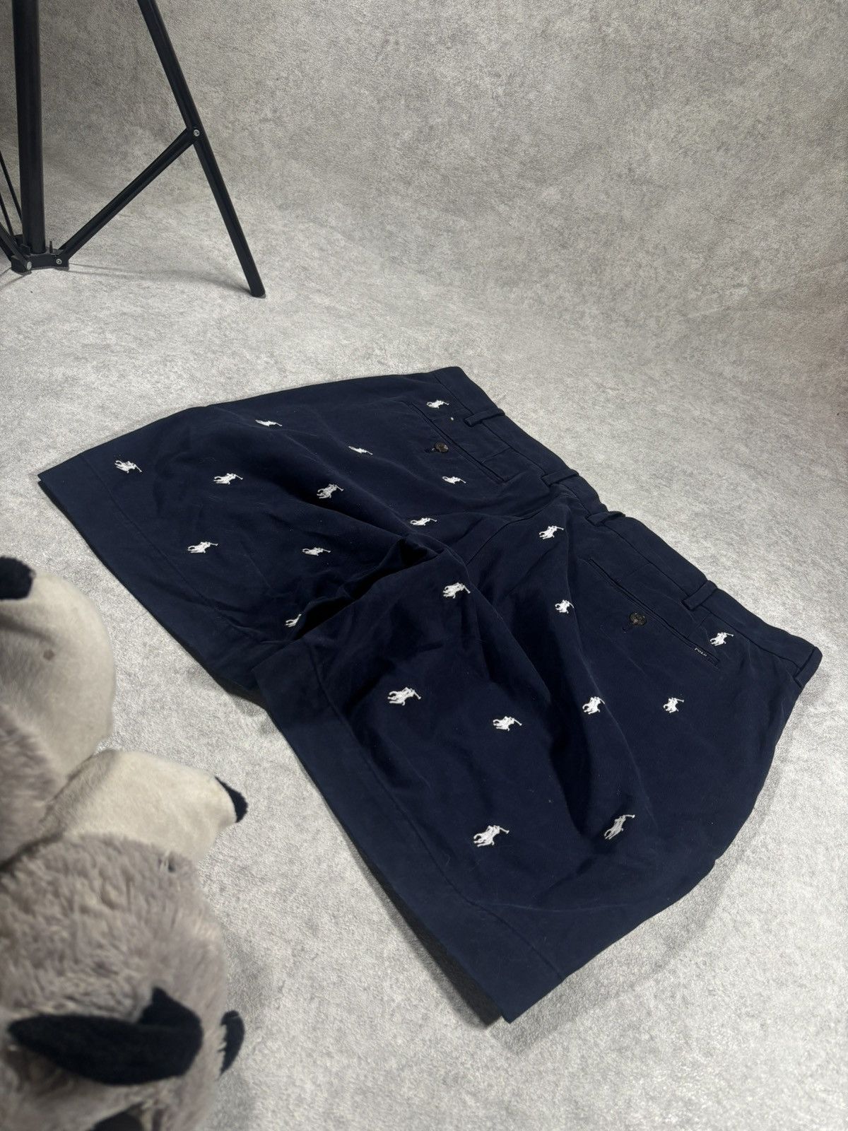 Polo Ralph Lauren Polo ralph lauren monogram pony shorts y2k summer vinatge Size US 38 / EU 54 - 4 Thumbnail