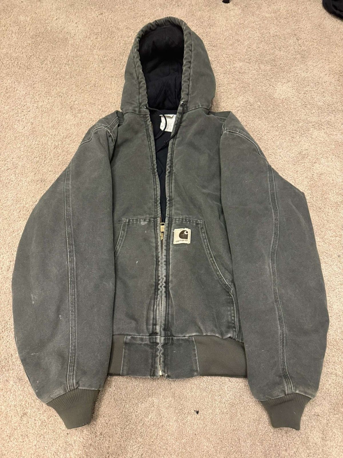Carhartt Vintage Carhartt J68 MOS faded green Size US L / EU 52-54 / 3 - 1 Thumbnail