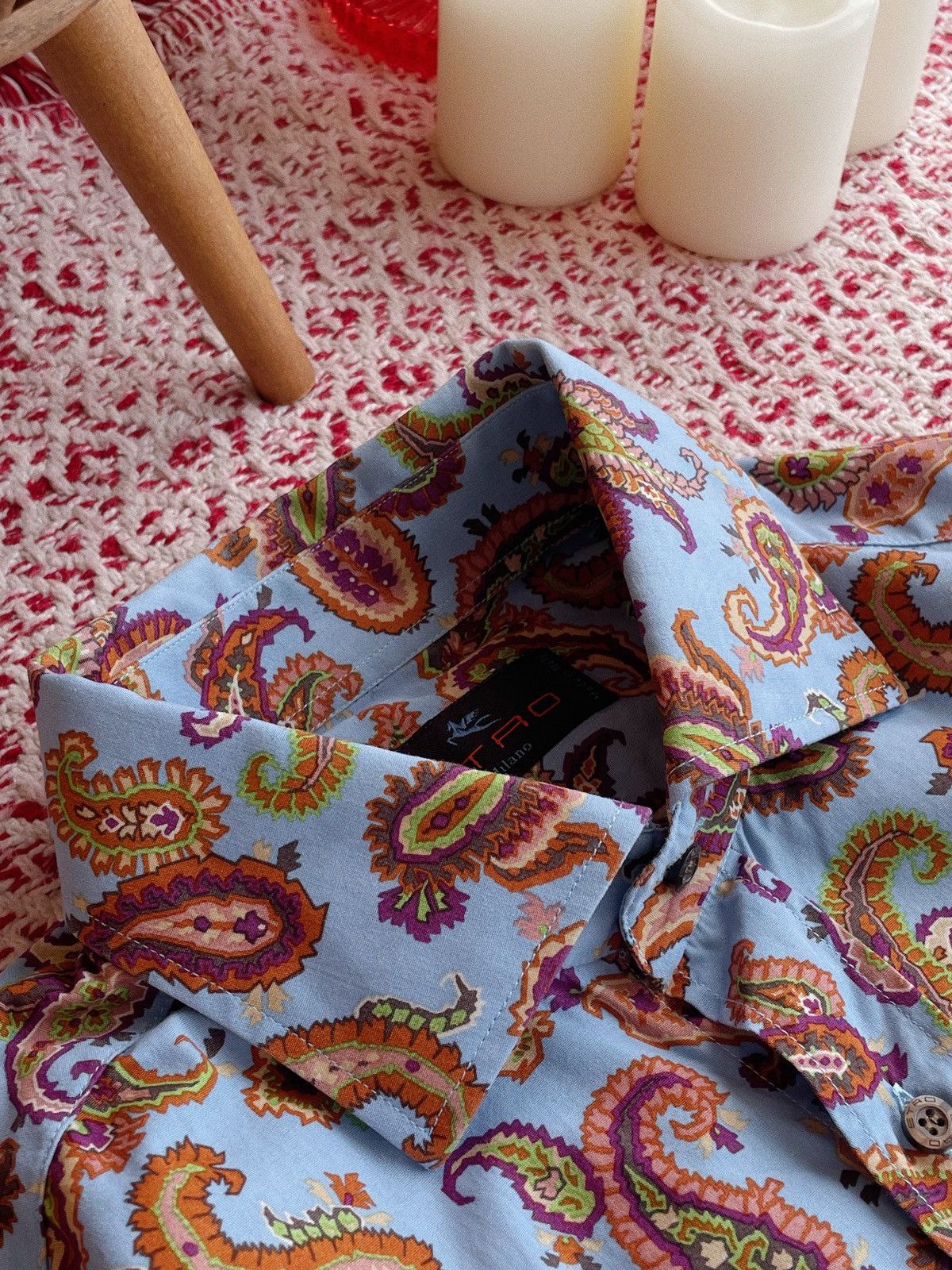 Etro Etro Milano Paisley Shirt Size US L / EU 52-54 / 3 - 8 Thumbnail