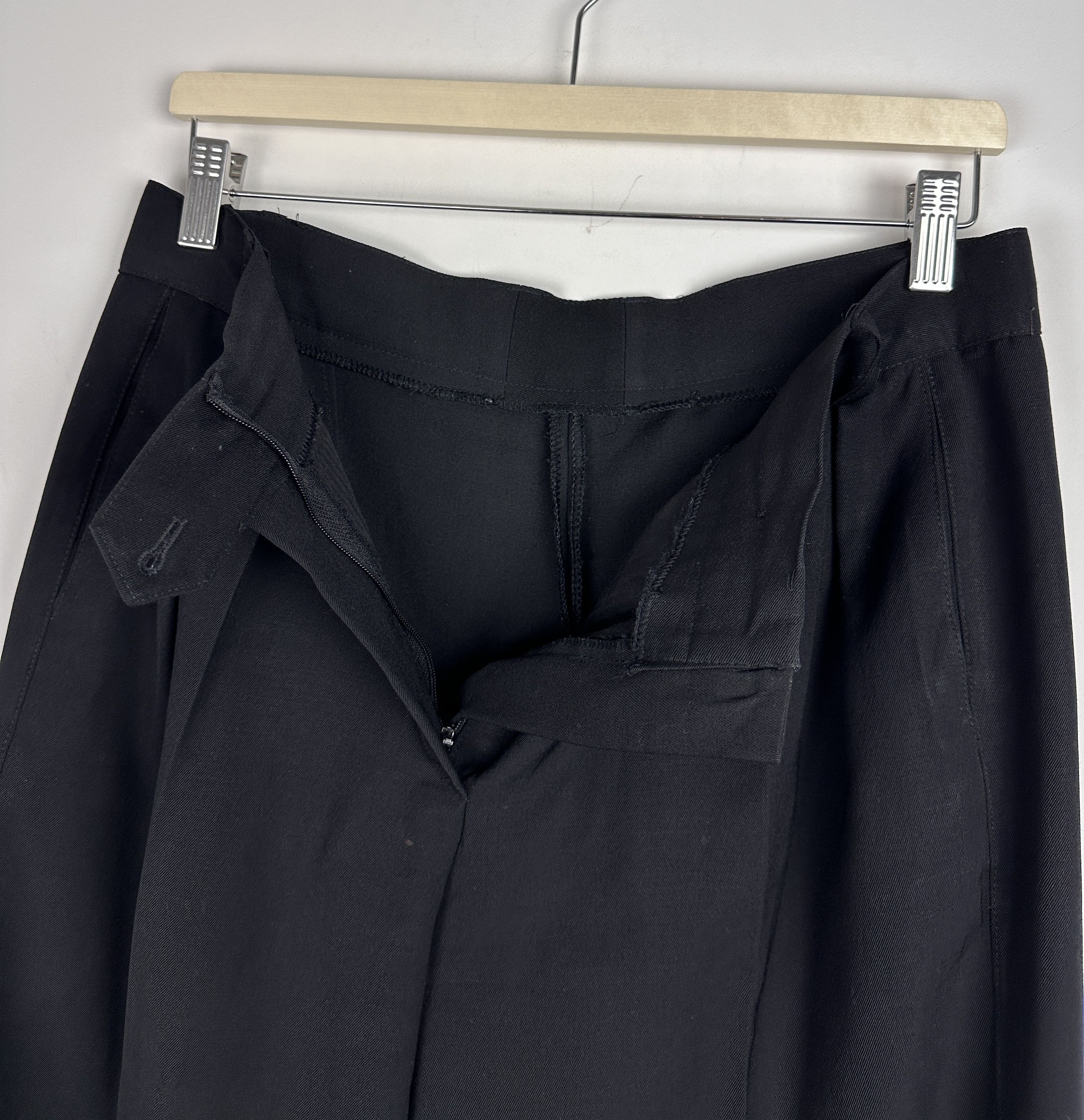 Escada Rare Escada woolen pants flared oversize wide Size 38" / US 16 / IT 52 - 8 Thumbnail