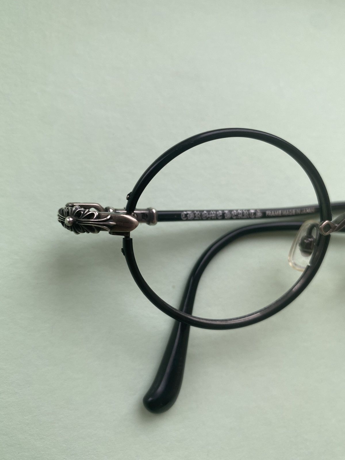 Chrome Hearts Chrome Hearts Frame WOLFY-A 45-23-144 BK Size ONE SIZE - 3 Thumbnail