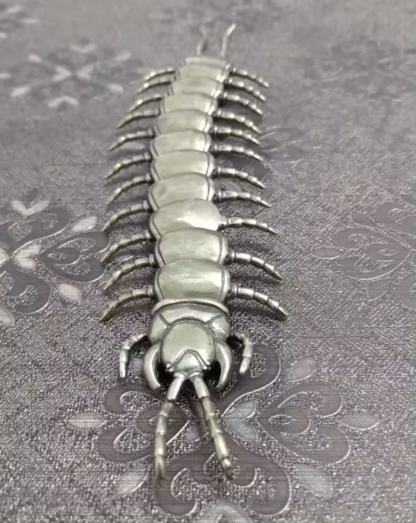 Other Copper Movable Centipede Figurines Miniatures Decorations Size ONE SIZE - 6 Thumbnail