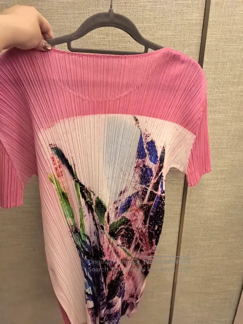 Issey Miyake Issey Miyake Color-block Top Size L / US 10 / IT 46 - 2 Thumbnail