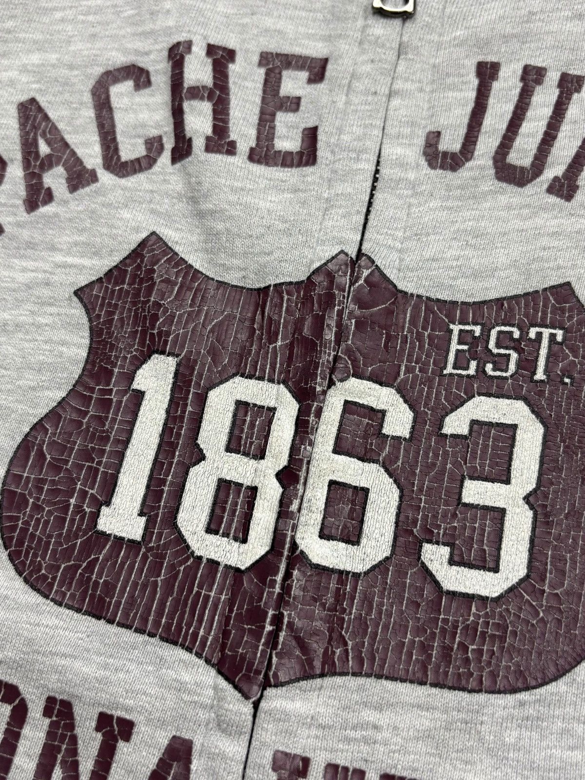JACKROSE 2000s Jackrose - Abrecombie Style Distressed Zip Hoodie Size US M / EU 48-50 / 2 - 9 Thumbnail
