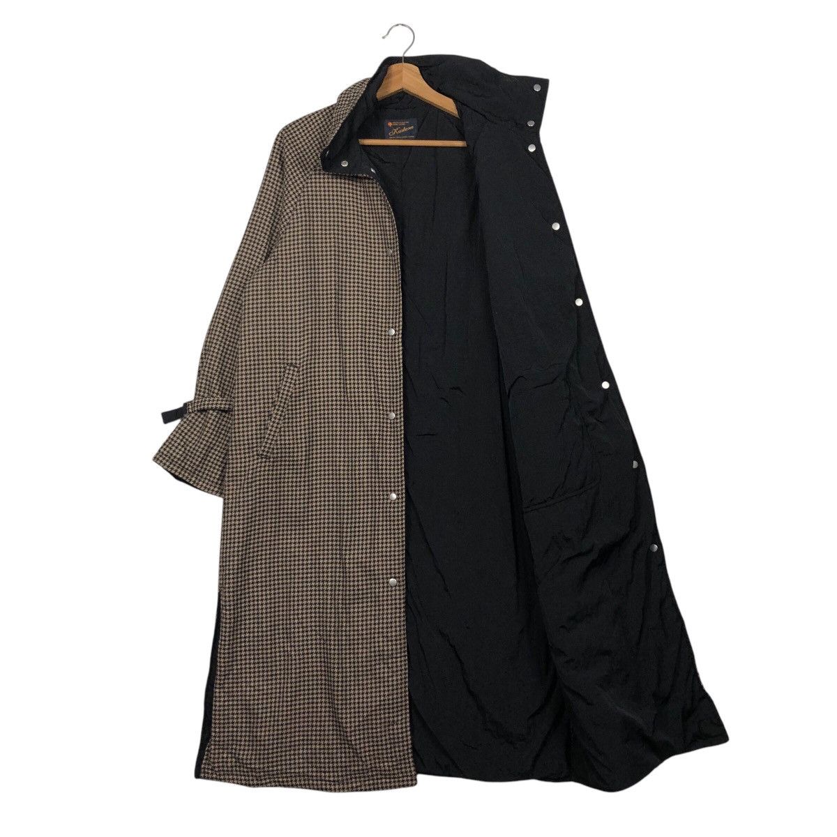 Japanese Brand 📌Long Jacket Reversible Tartan Design Kastane Issey Miyake Size US M / EU 48-50 / 2 - 13 Thumbnail