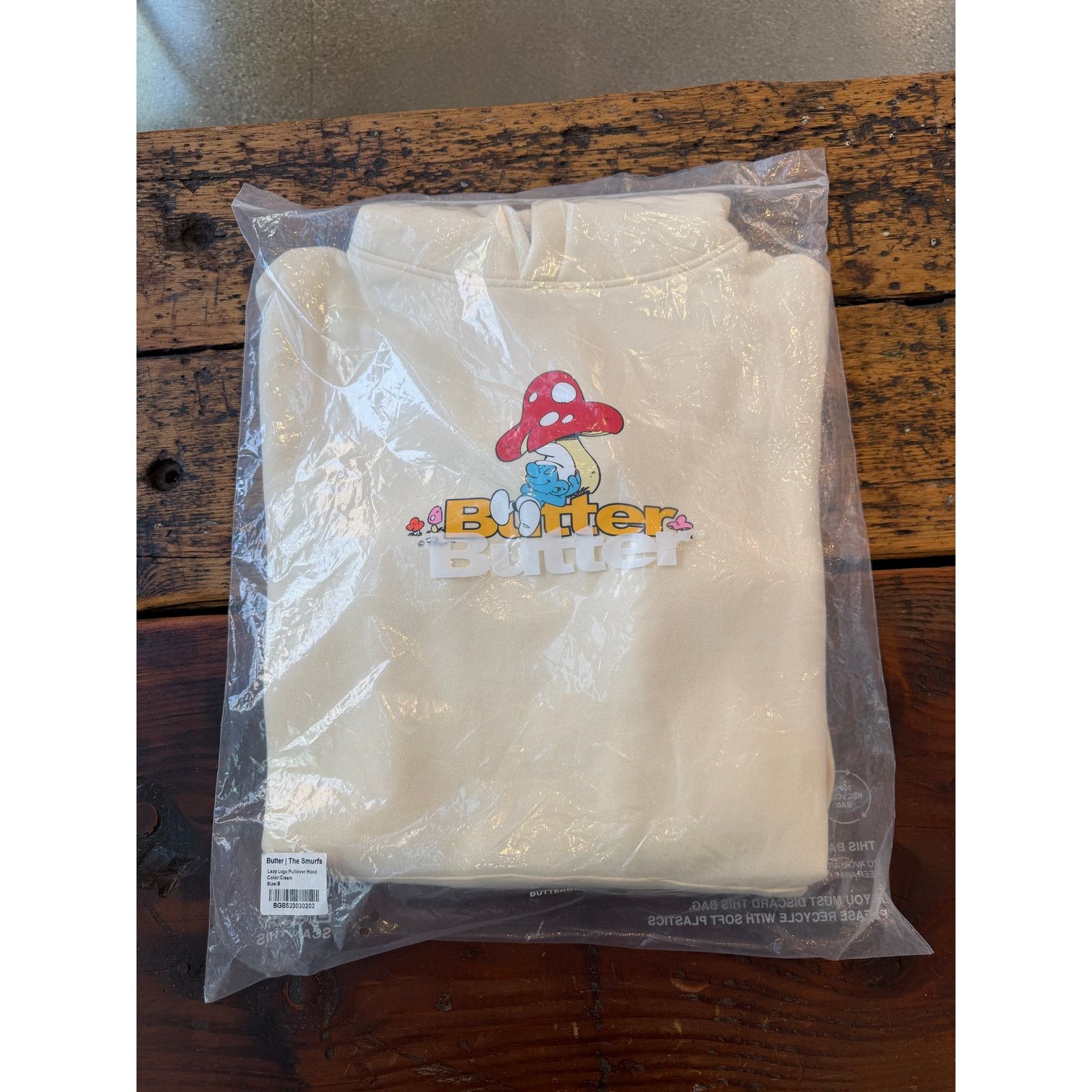 Butter Goods Butter Goods x The Smurfs Lazy Logo Pullover Hoodie Size US S / EU 44-46 / 1 - 3 Thumbnail