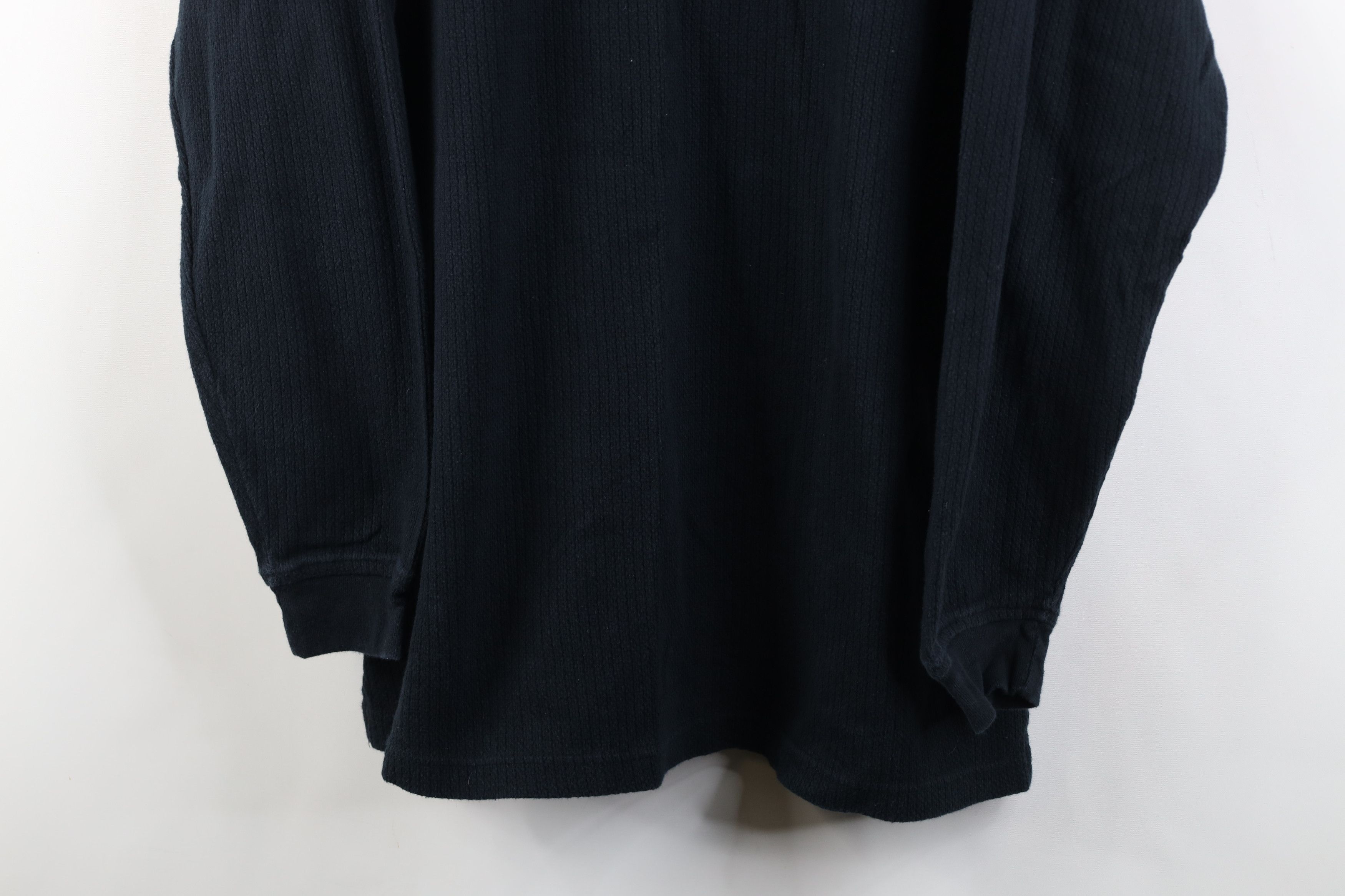 Vintage Vintage 90s Streetwear Knit Long Sleeve Henley T-Shirt Size US L / EU 52-54 / 3 - 3 Thumbnail