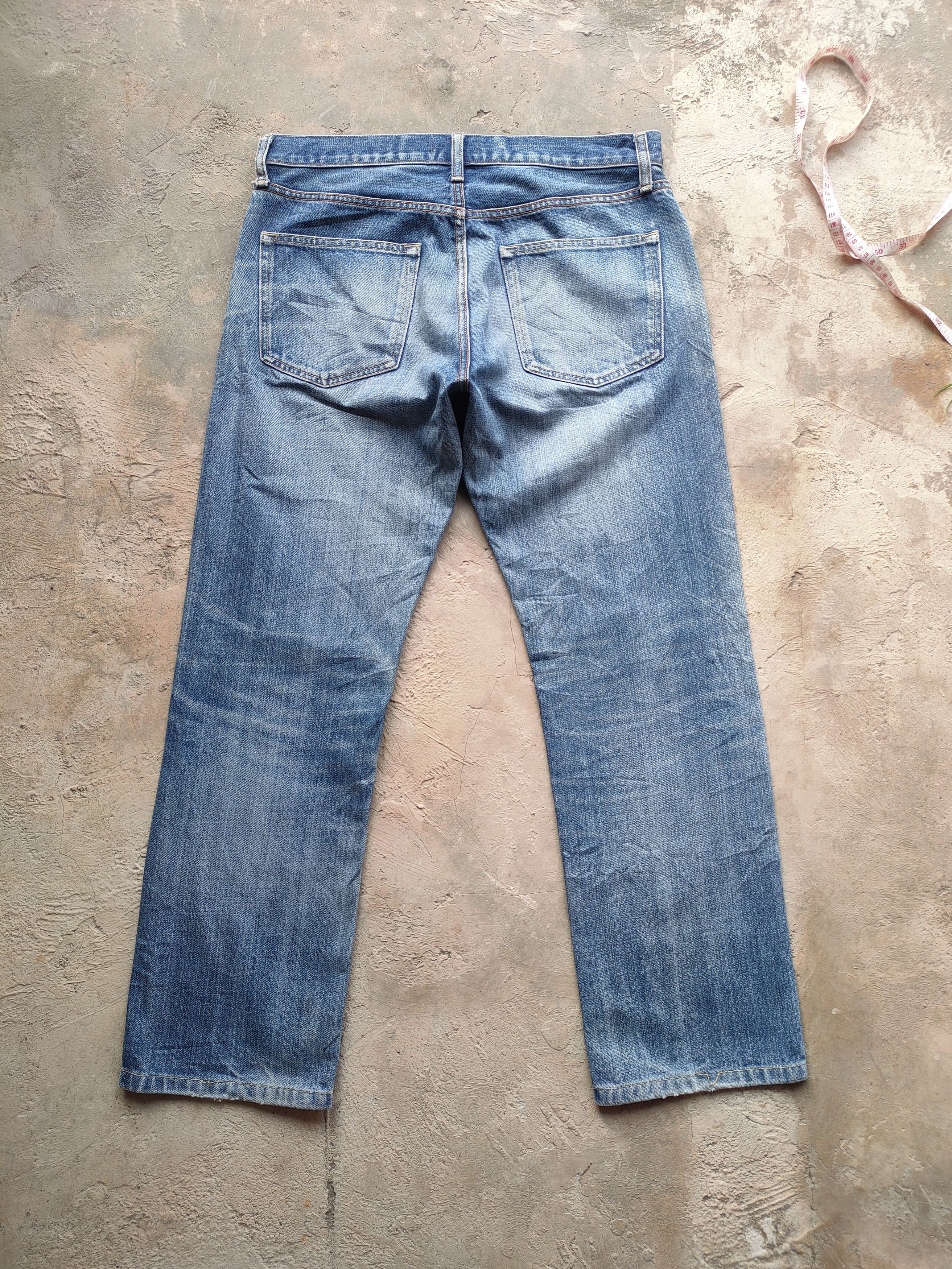 Japanese Brand × Vintage VINTAGE JAPANESE FADED DISTRESSED JEAN DENIM PANTS Size US 32 / EU 48 - 8 Thumbnail