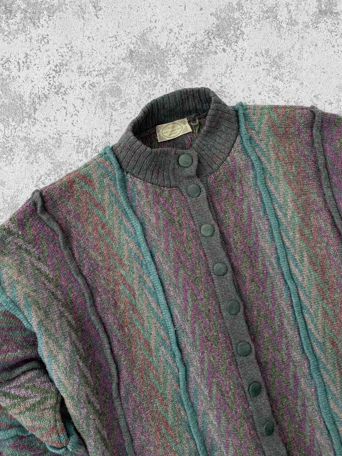 Noah × Vintage Rare Noah Vintage Wool Made In Sussex Sweater Size US M / EU 48-50 / 2 - 7 Thumbnail