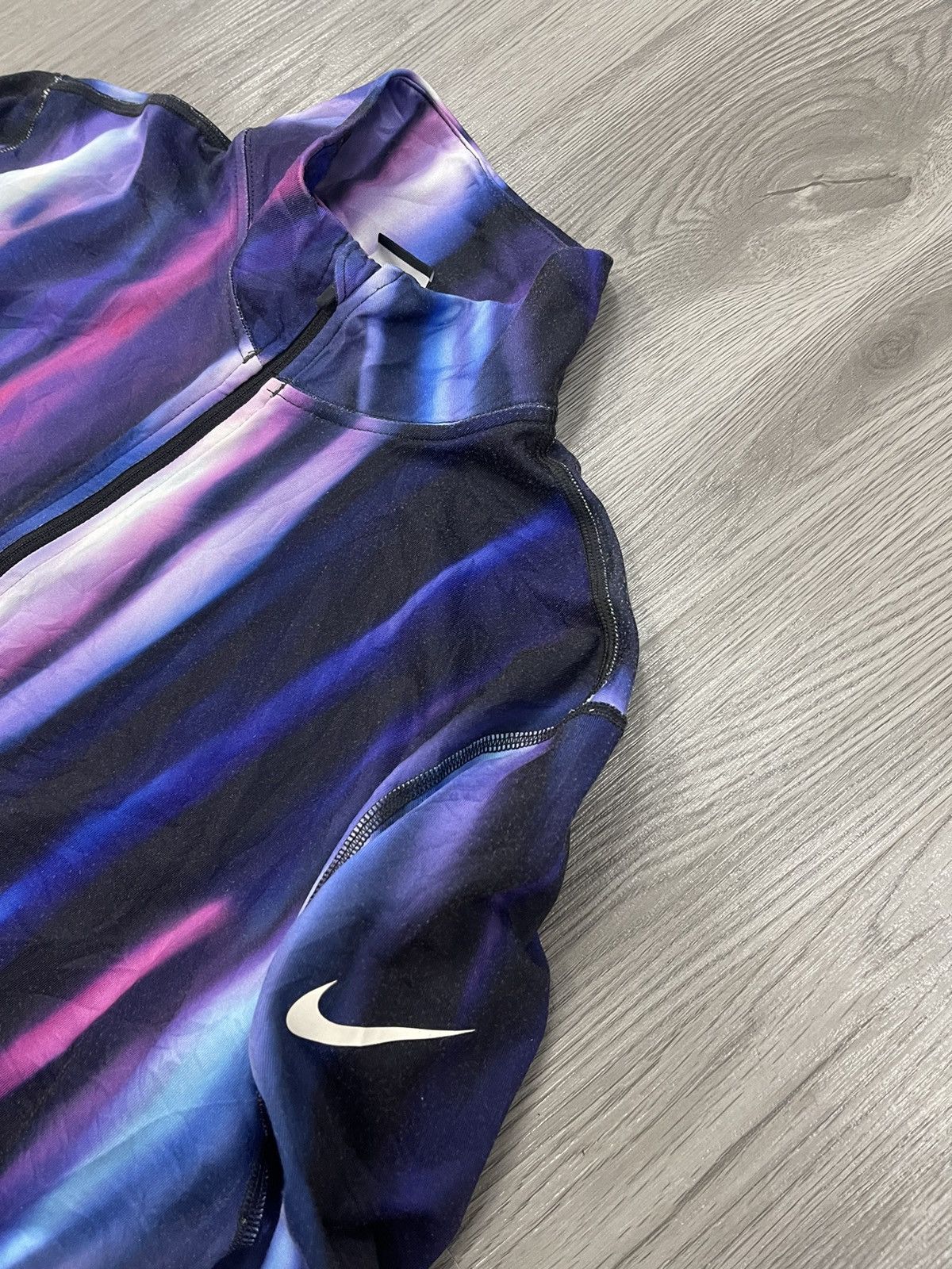 Nike Nike Dri Fit Pro Hyperwarm Arora purple Half Zip Pullover Size XL / US 12-14 / IT 48-50 - 3 Thumbnail