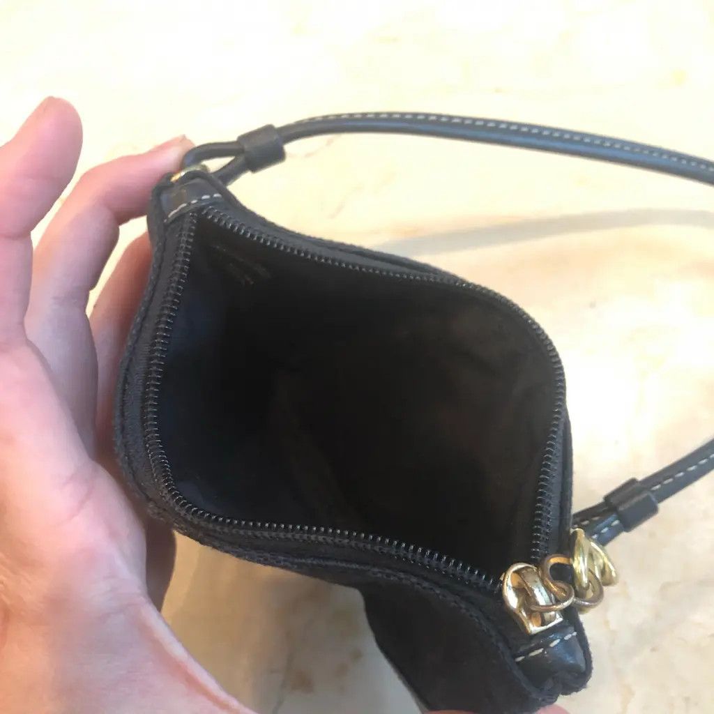 Coach Coach Black Signature Wristlet Clutch Size ONE SIZE - 3 Thumbnail