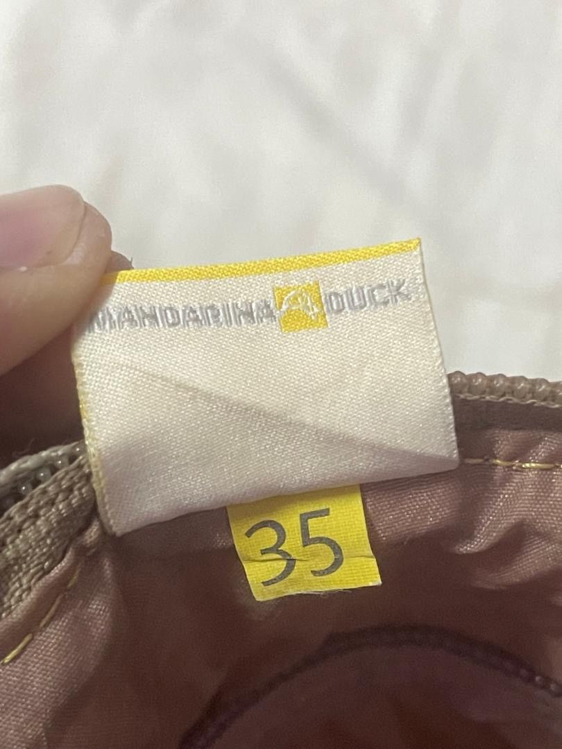 Mandarina Duck Mandarina Duck Leather and Canvas Bag Size ONE SIZE - 23 Thumbnail