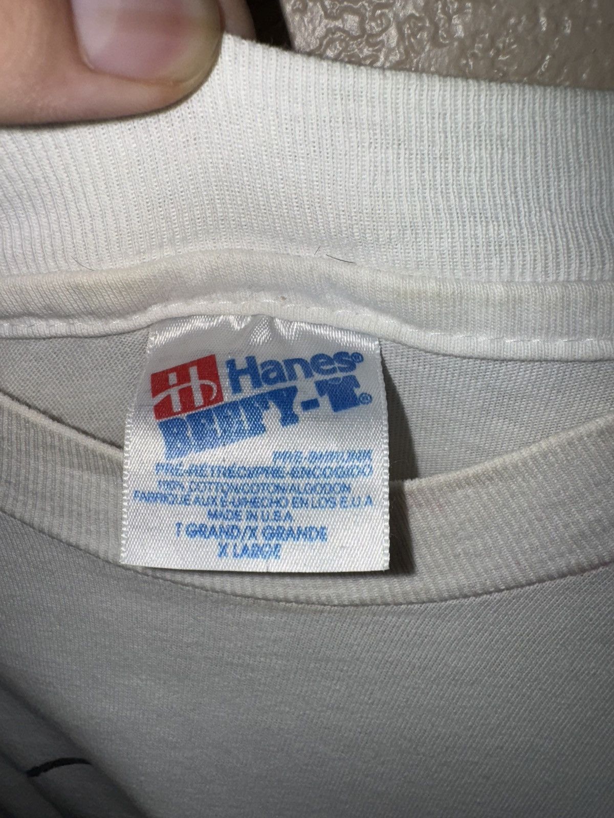 Hanes × Vintage Vintage Venice Beach Hanes Beefy Tee Shirt XL Size US XL / EU 56 / 4 - 2 Thumbnail