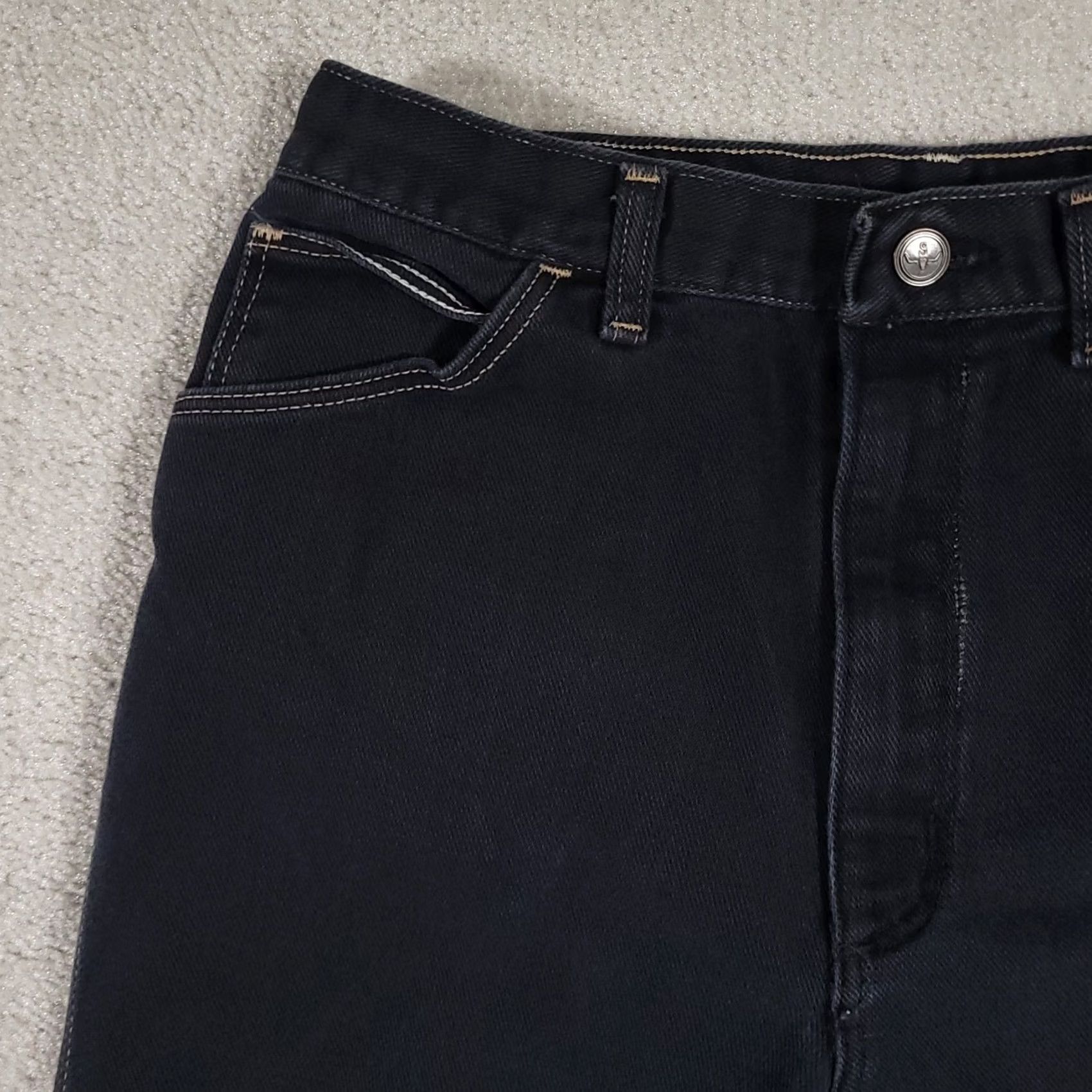 Vintage VINTAGE Sheplers Jeans Mens 30x27.5 Blue Straight Leg Western Cowboy SHBK153 Made USA Jeans Mens 30 BLUE Cowboy 90s Mens Size US 30 / EU 46 - 4 Thumbnail