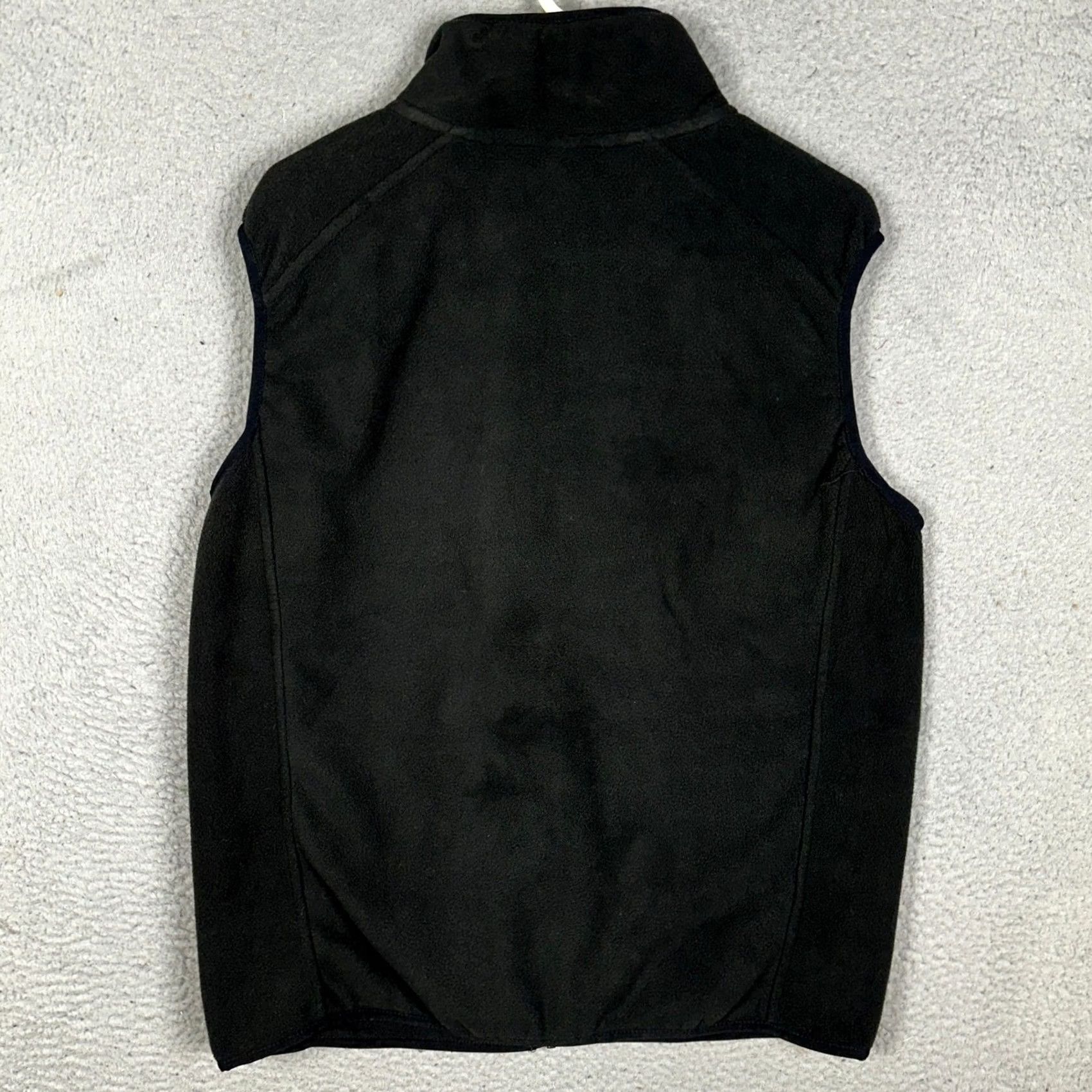 NFL NFL Team Apparel Fleece Vest Mens M Black Full Zip Cleveland Browns Size US M / EU 48-50 / 2 - 2 Thumbnail