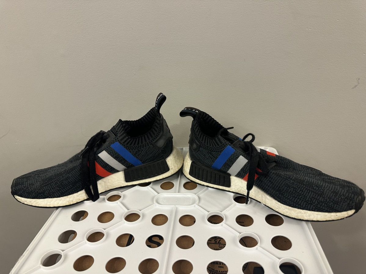 Adidas adidas NMD R1 Tri Color Stripes Black Size US 8.5 / EU 41-42 - 4 Thumbnail