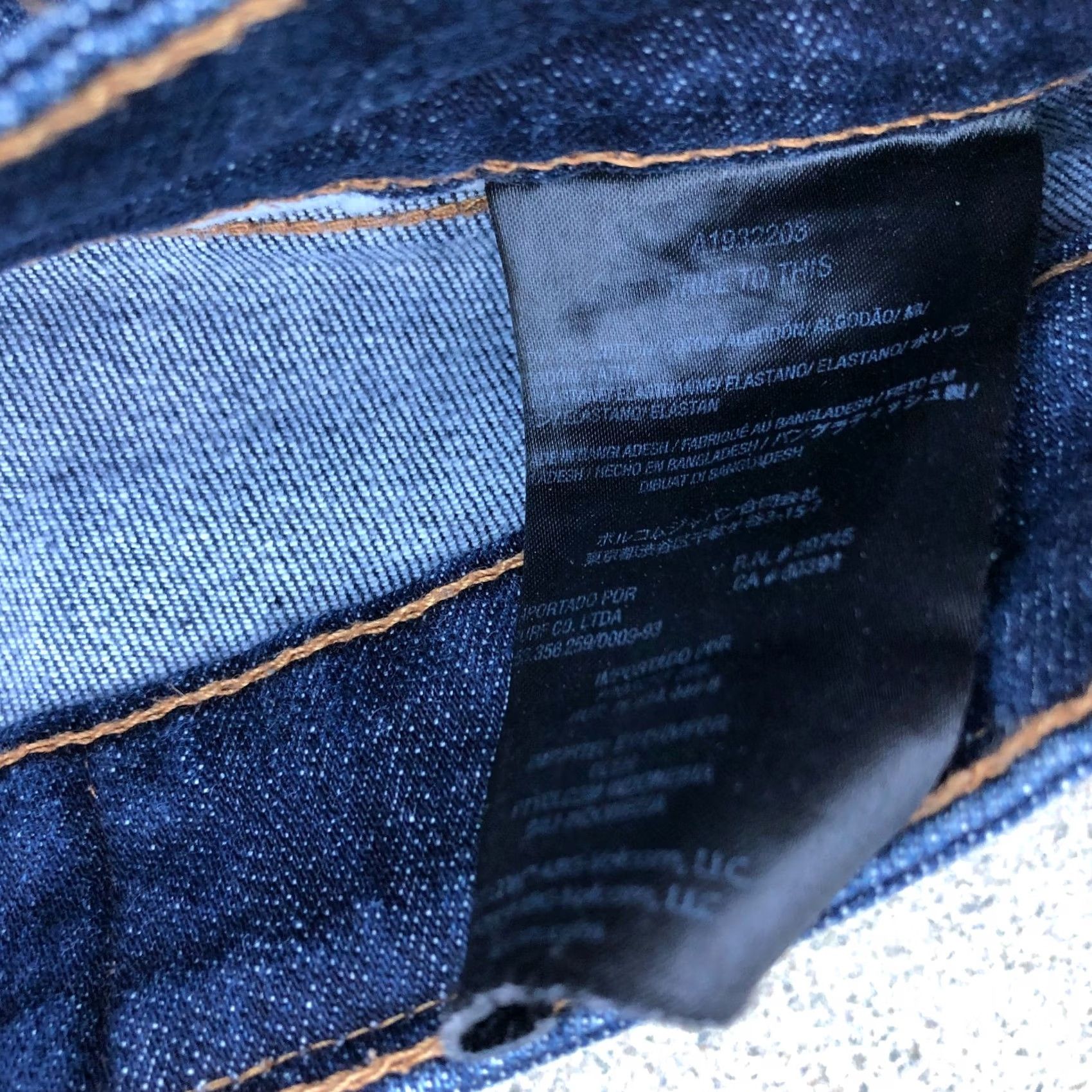 Volcom Volcom Jeans Slim Straight Men's 34 Denim Blue Dark Wash Pants Regular Inseam 30.5 Size US 34 / EU 50 - 7 Thumbnail