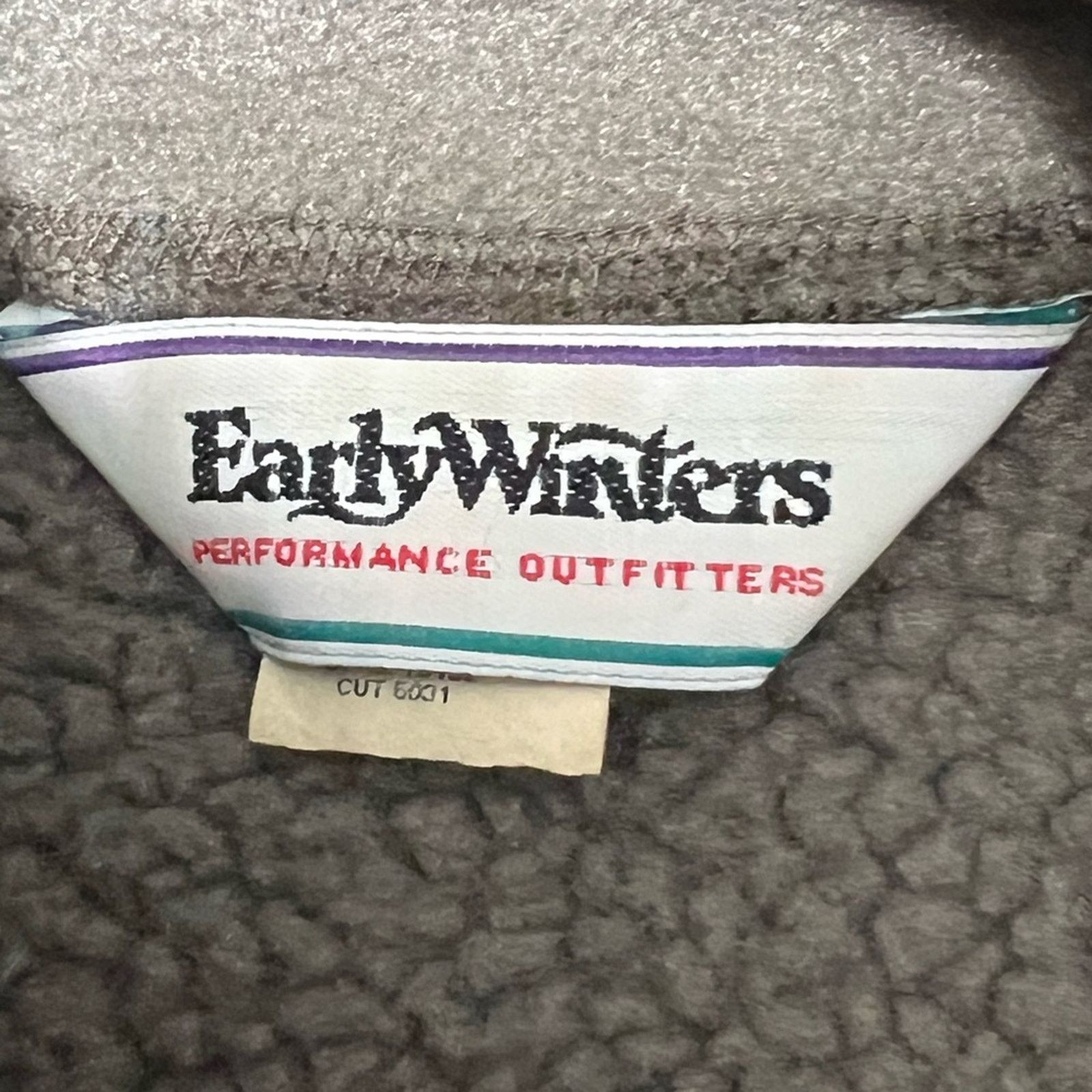 Vintage Early Winters Performance Fleece Vest Made in Canada Size US XL / EU 56 / 4 - 4 Thumbnail