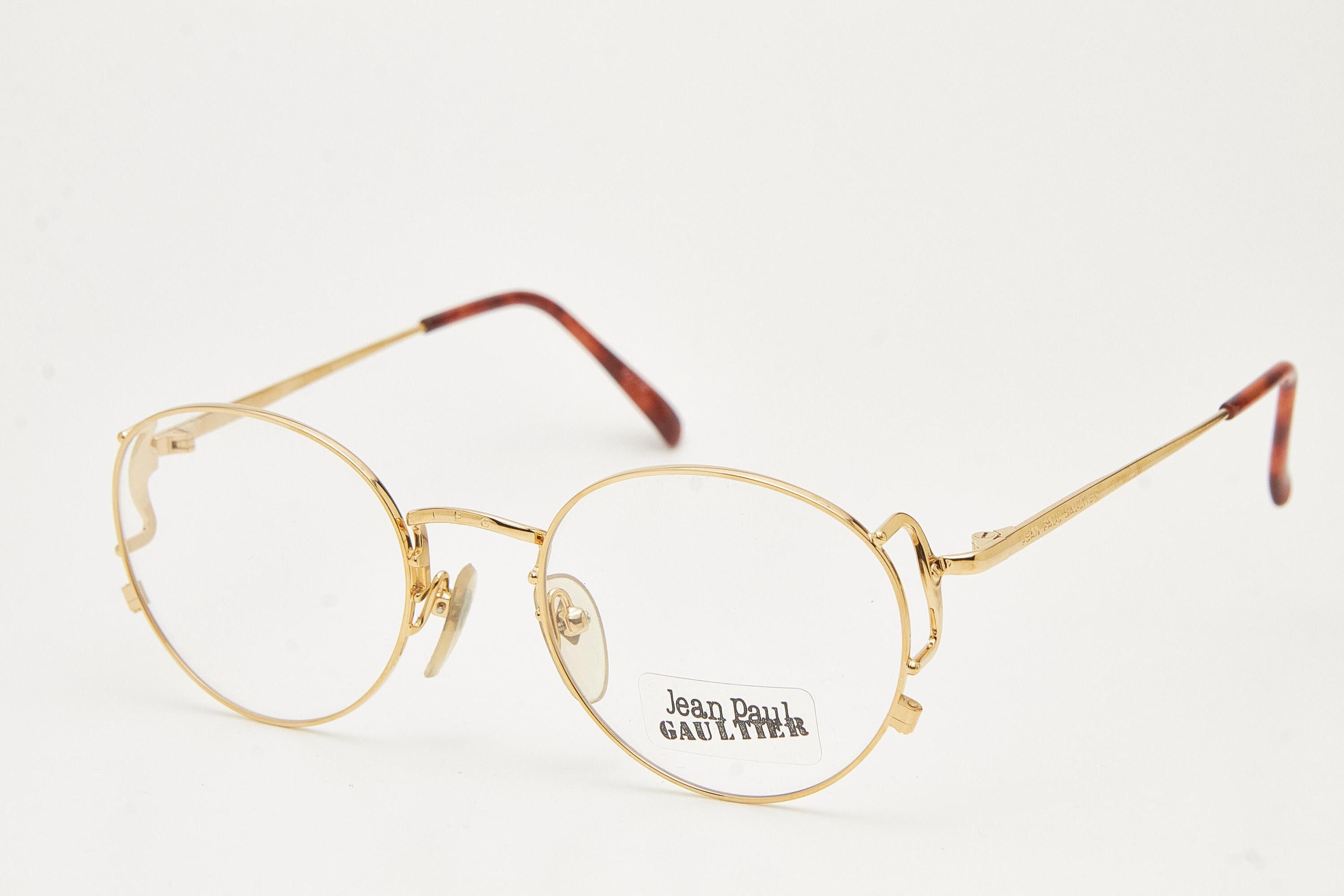 Jean Paul Gaultier JEAN PAUL GAULTIER 55-3178 22k Gold Plated Frame Size ONE SIZE - 14 Thumbnail