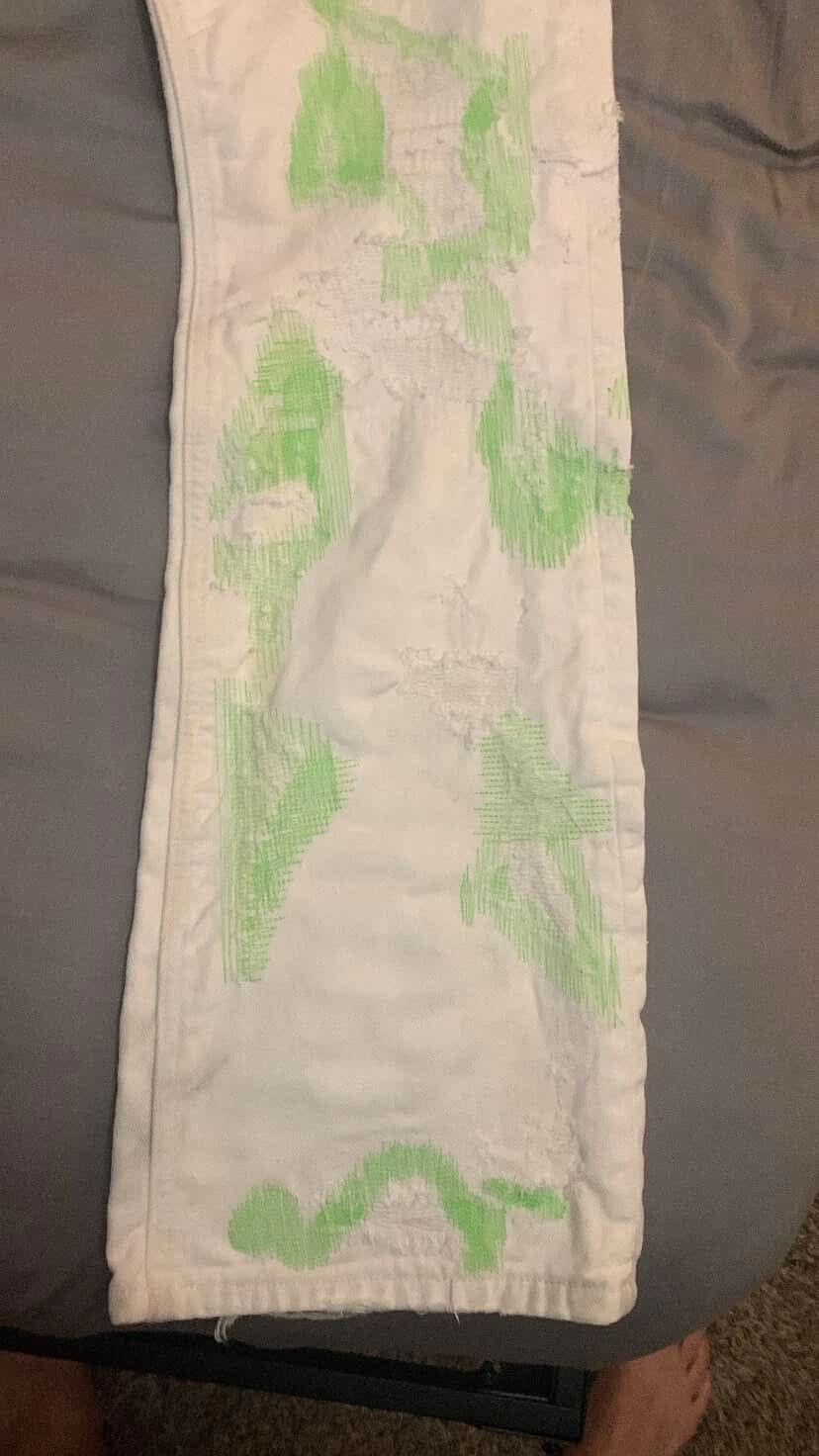 Other endless denim “green on white” size 34 Size US 34 / EU 50 - 9 Thumbnail