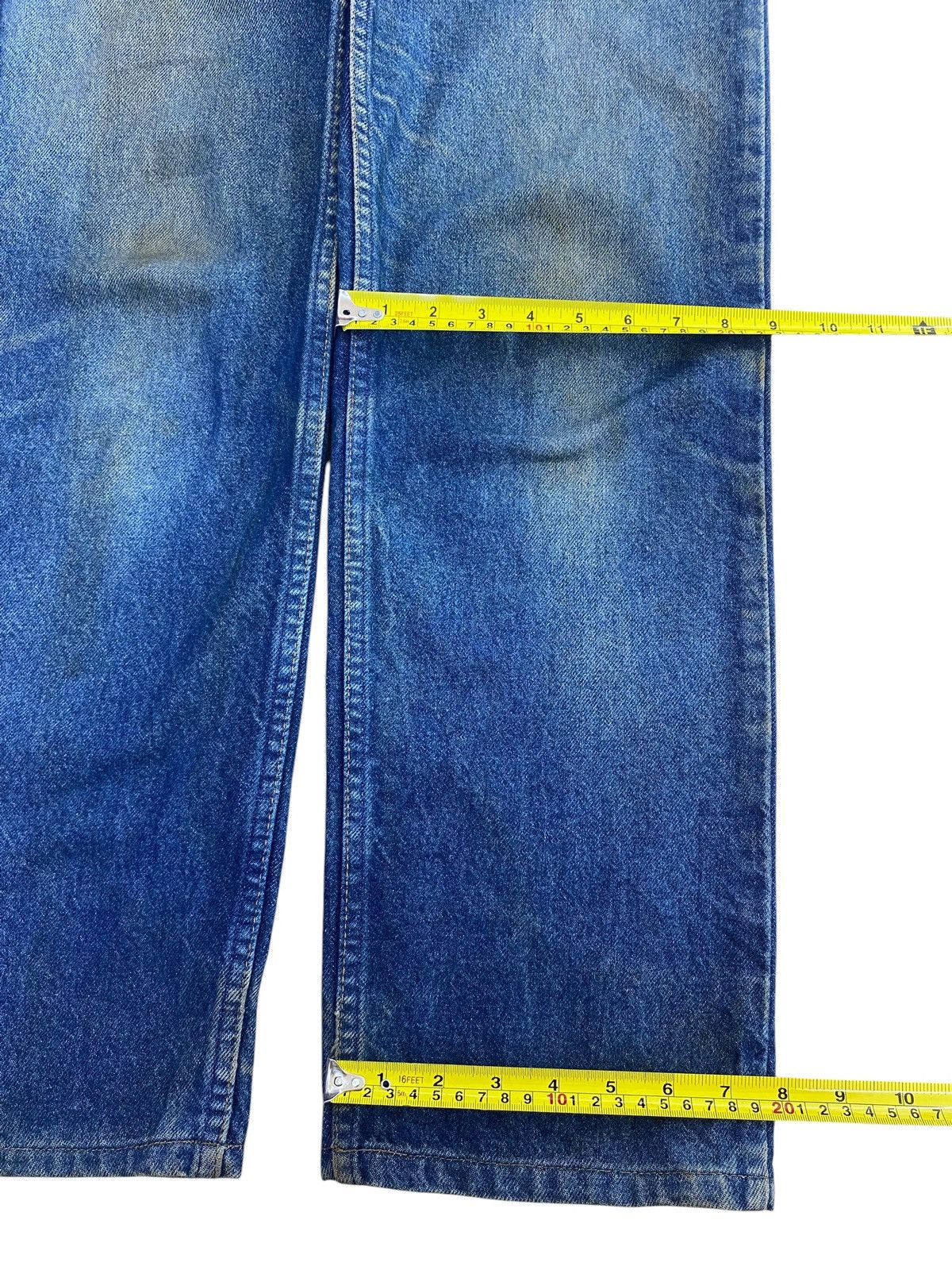Levi's Vintage Levi’s Acid Blue Wash Style Loose Jeans Size US 32 / EU 48 - 7 Thumbnail